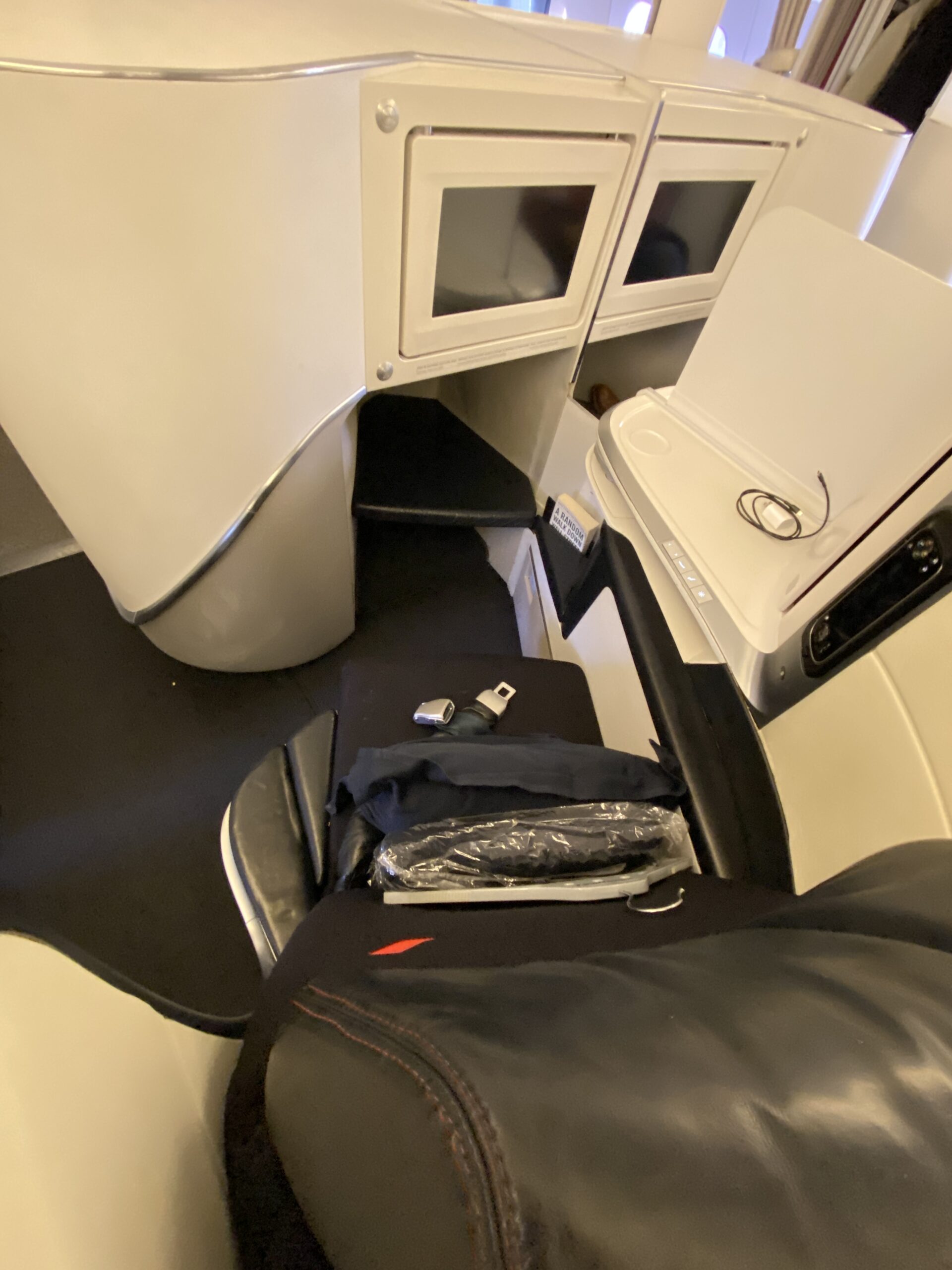 air france business class: seat layout