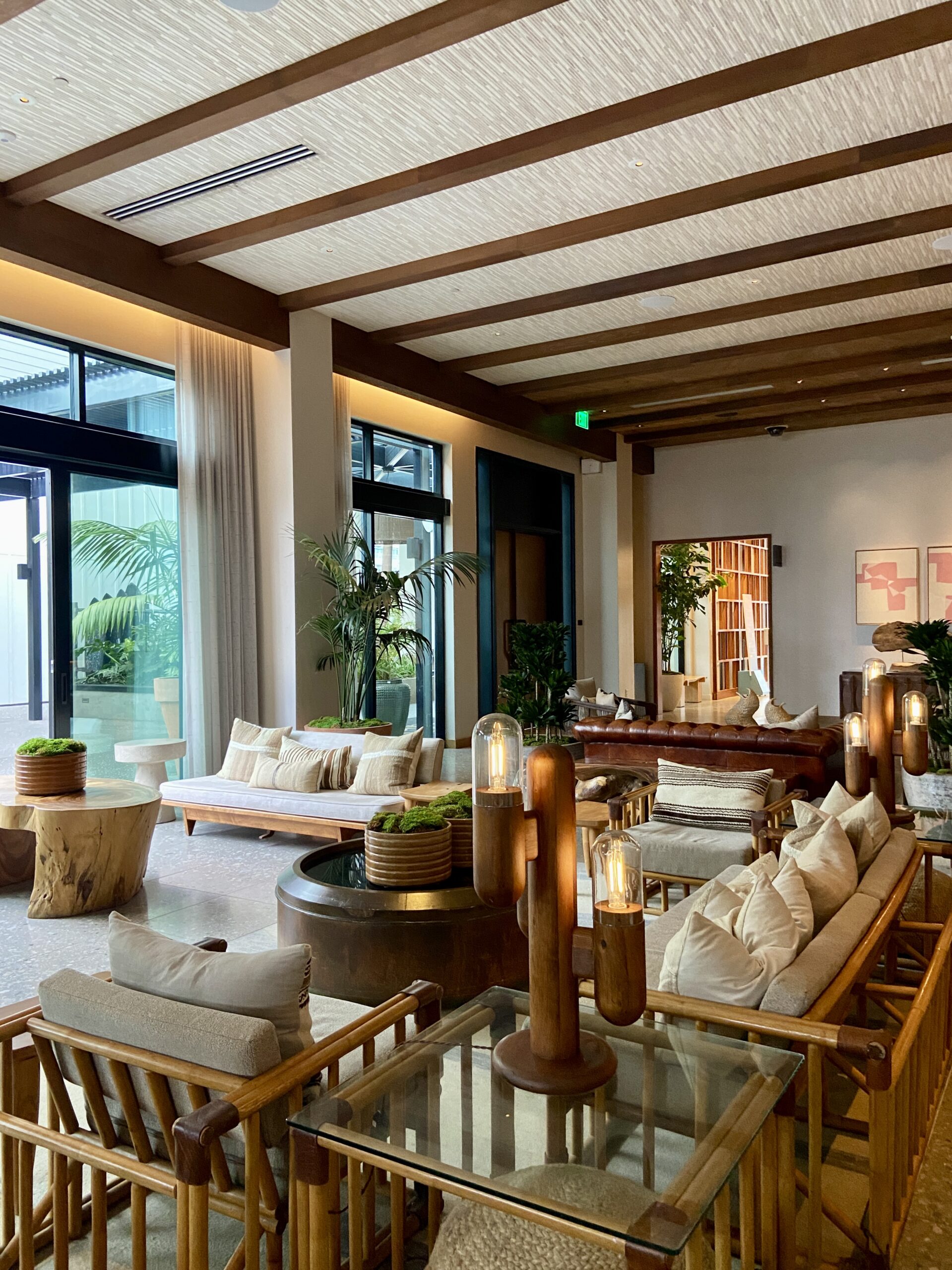 Mission Pacific Hotel lobby
