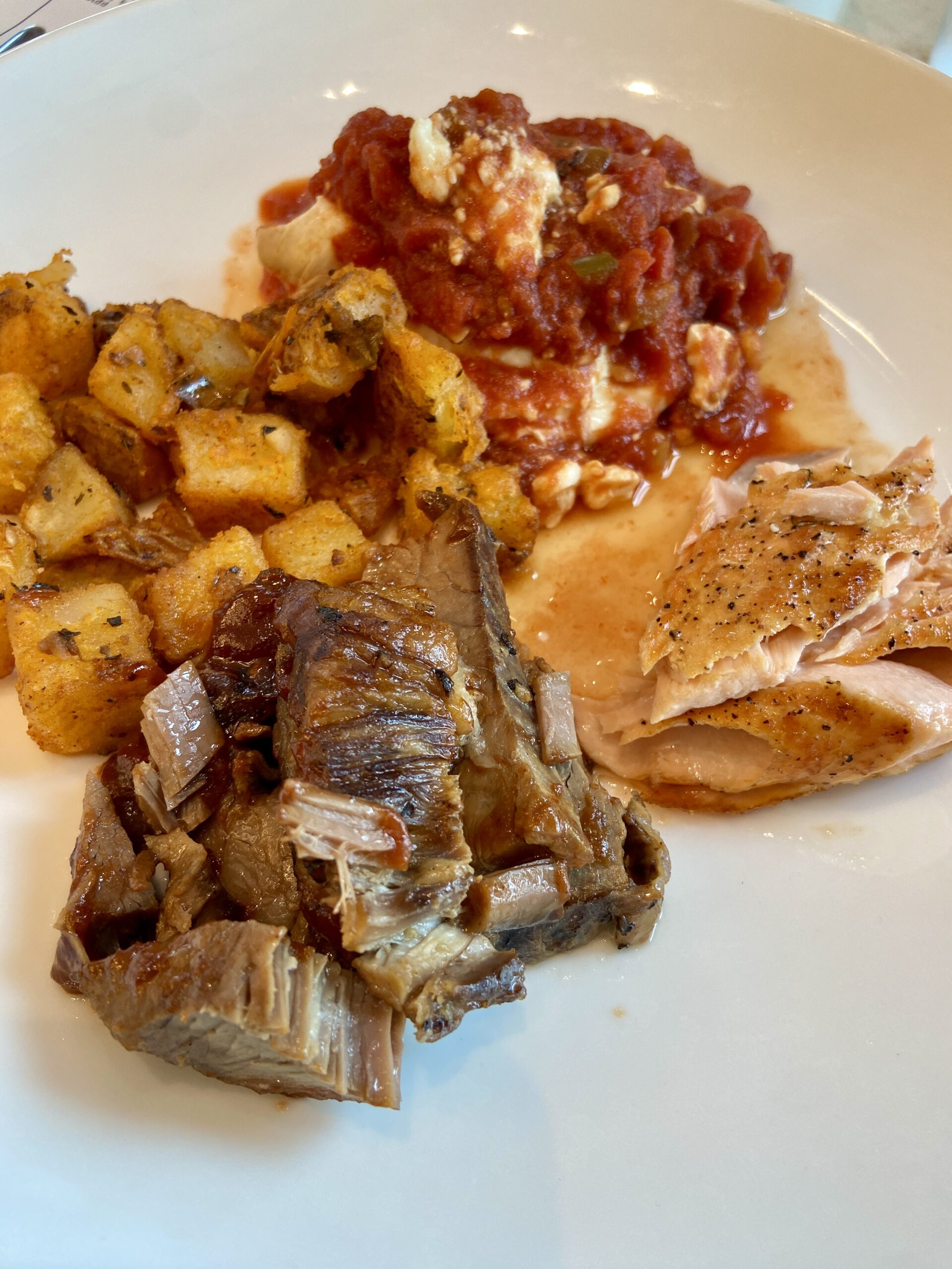 breakfast - protein & hot food