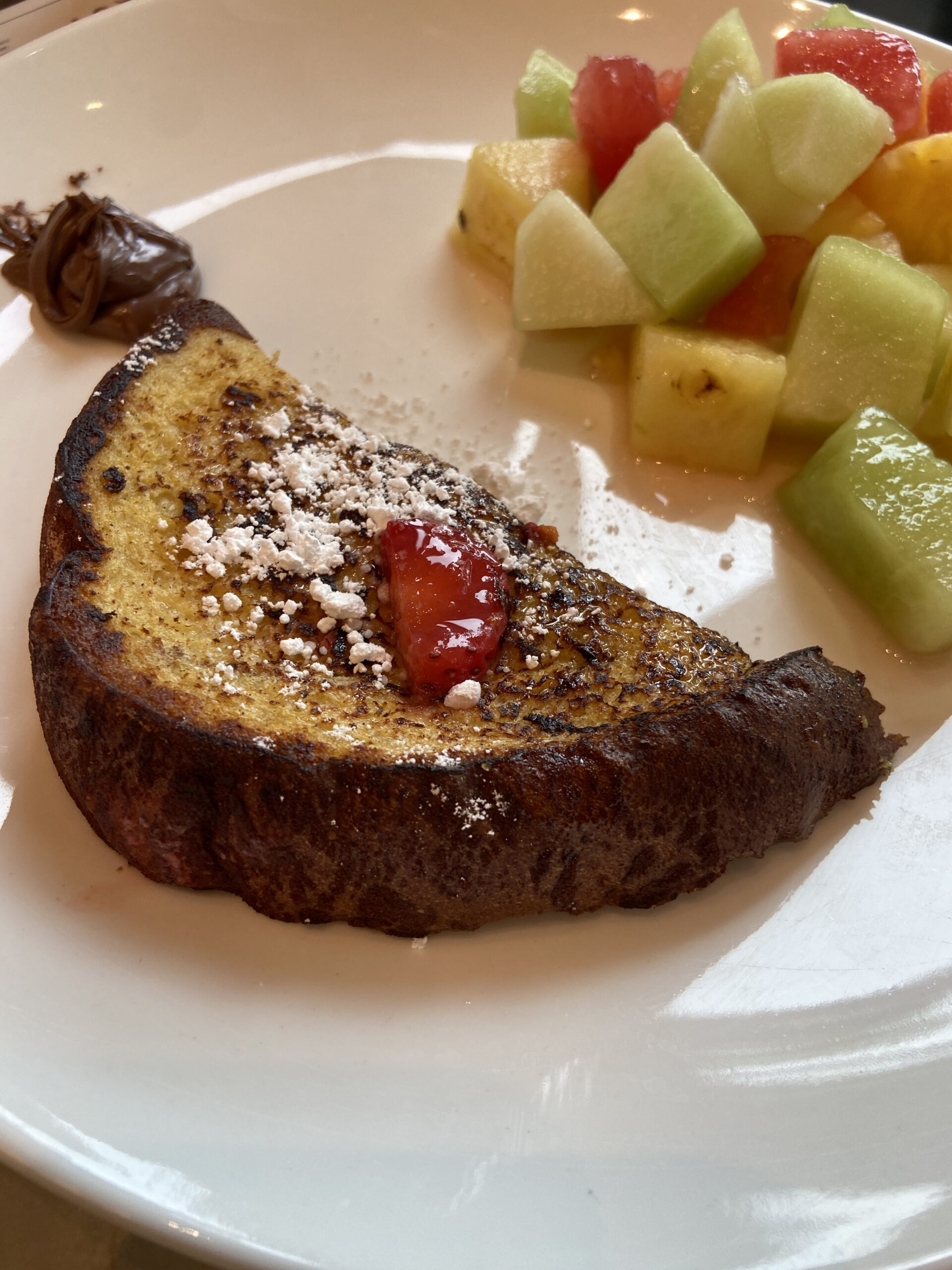 French toast & fruits