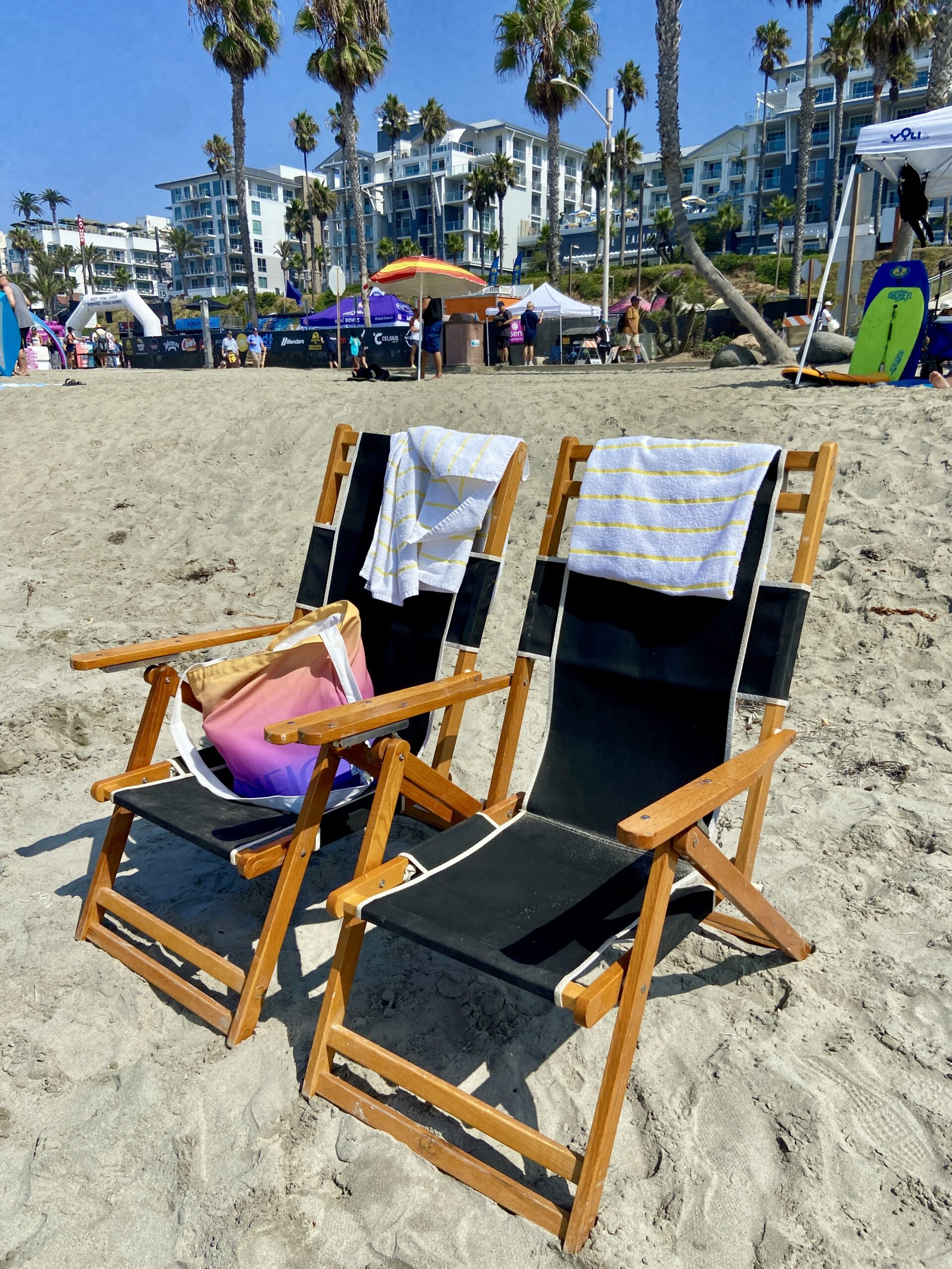 beach amenities provided by hotel