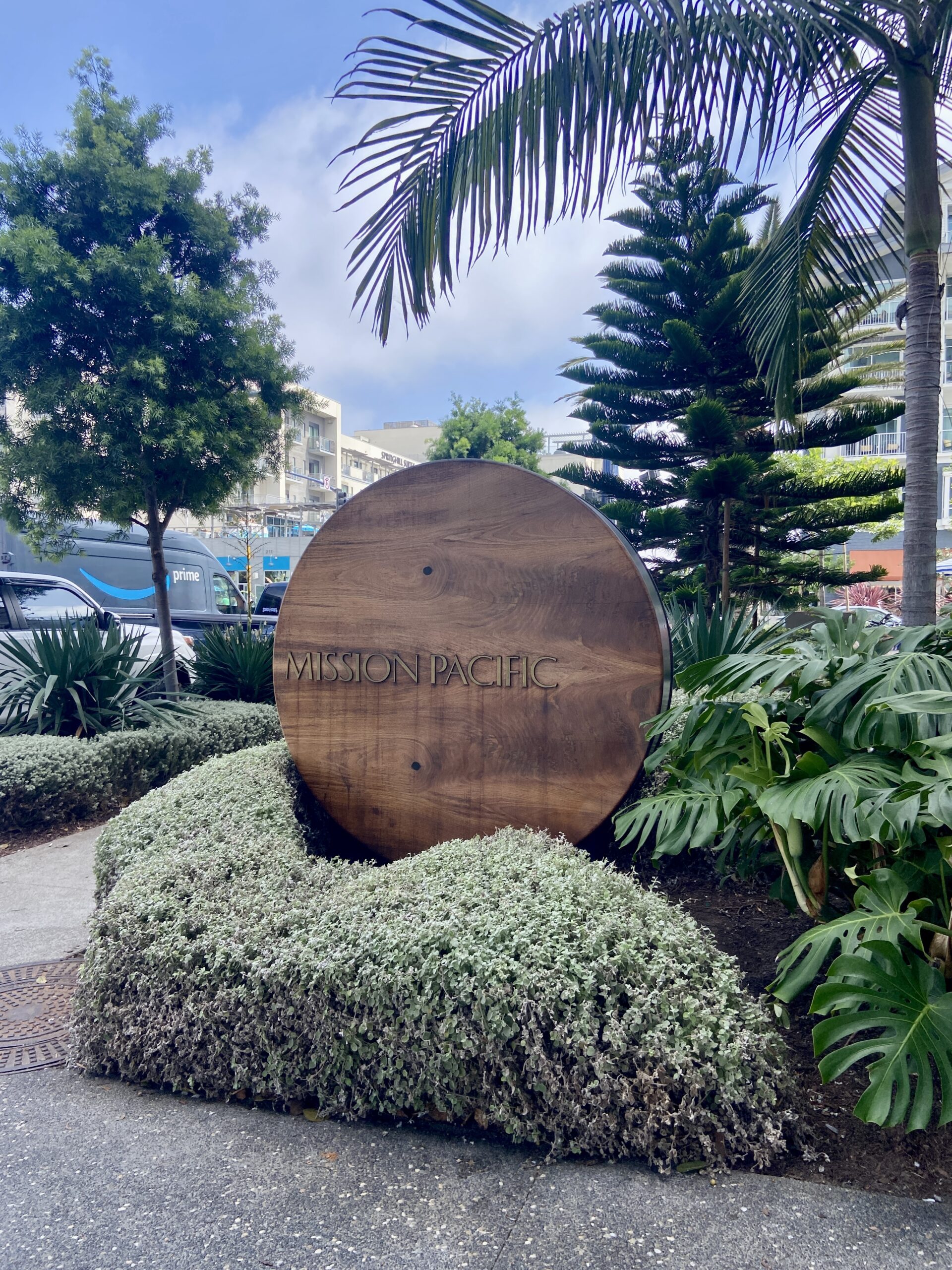 Mission Pacific Hotel Sign