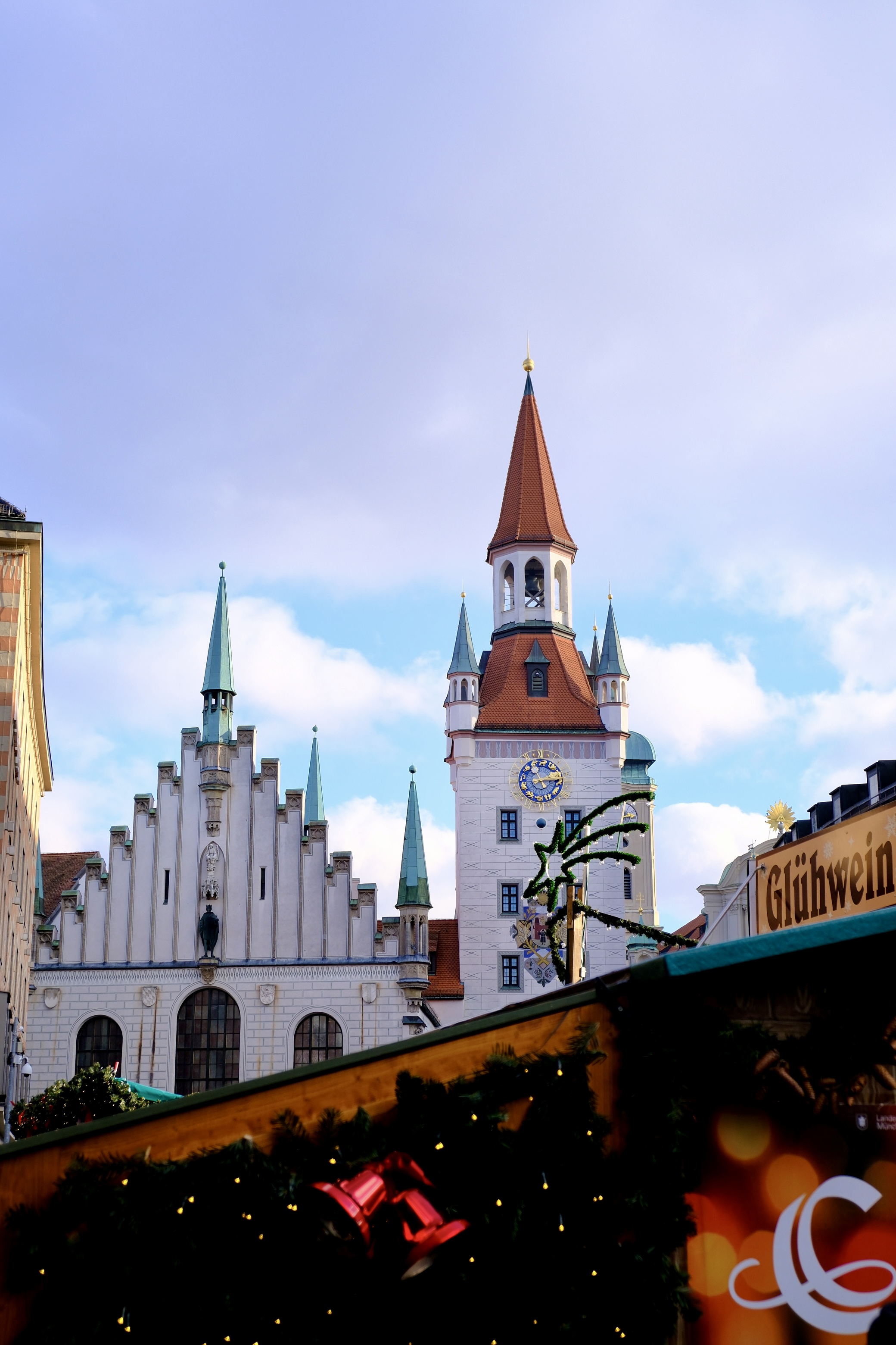 Christmas market marienplatz