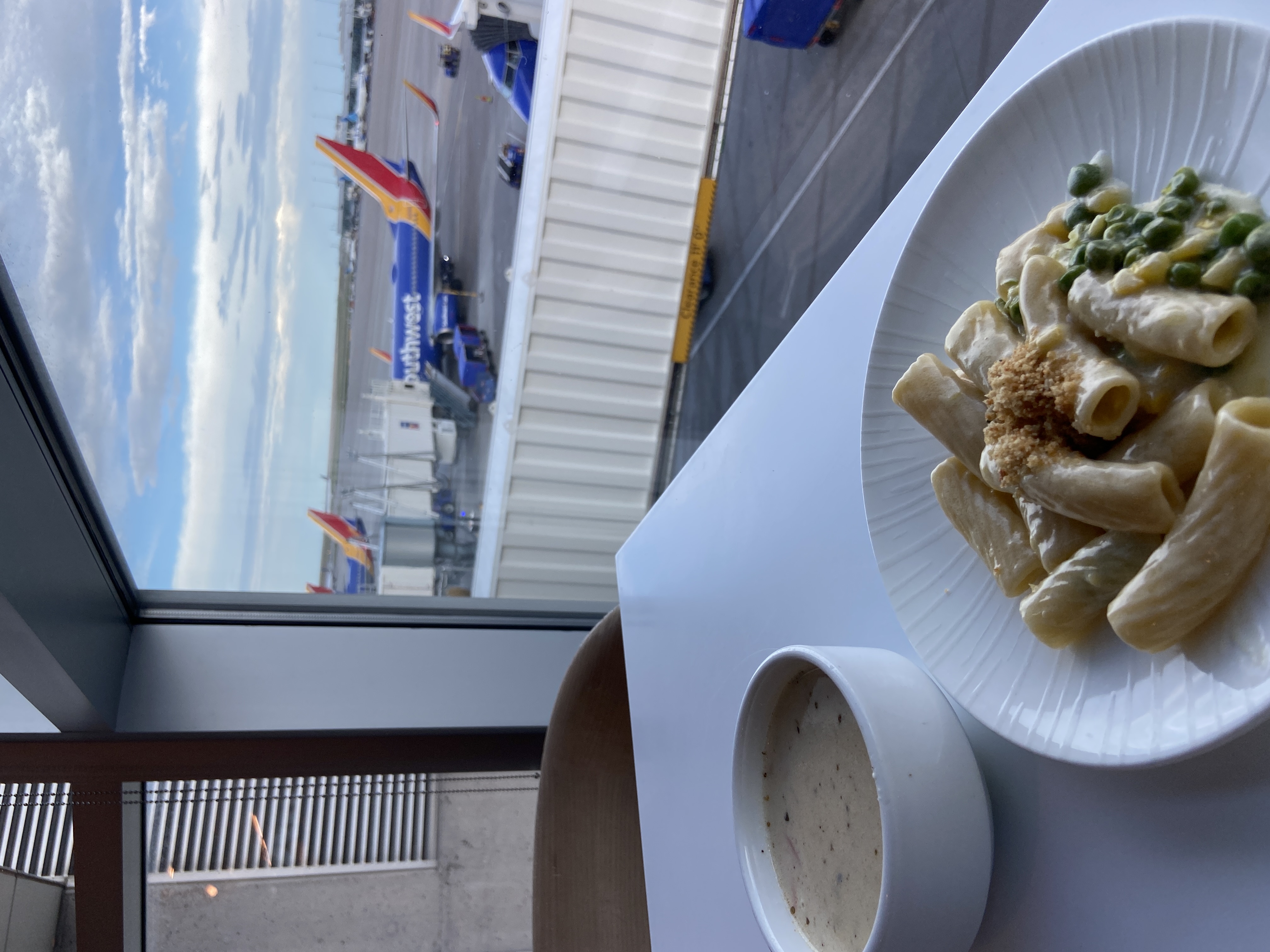 Food at Denver Centurion Lounge