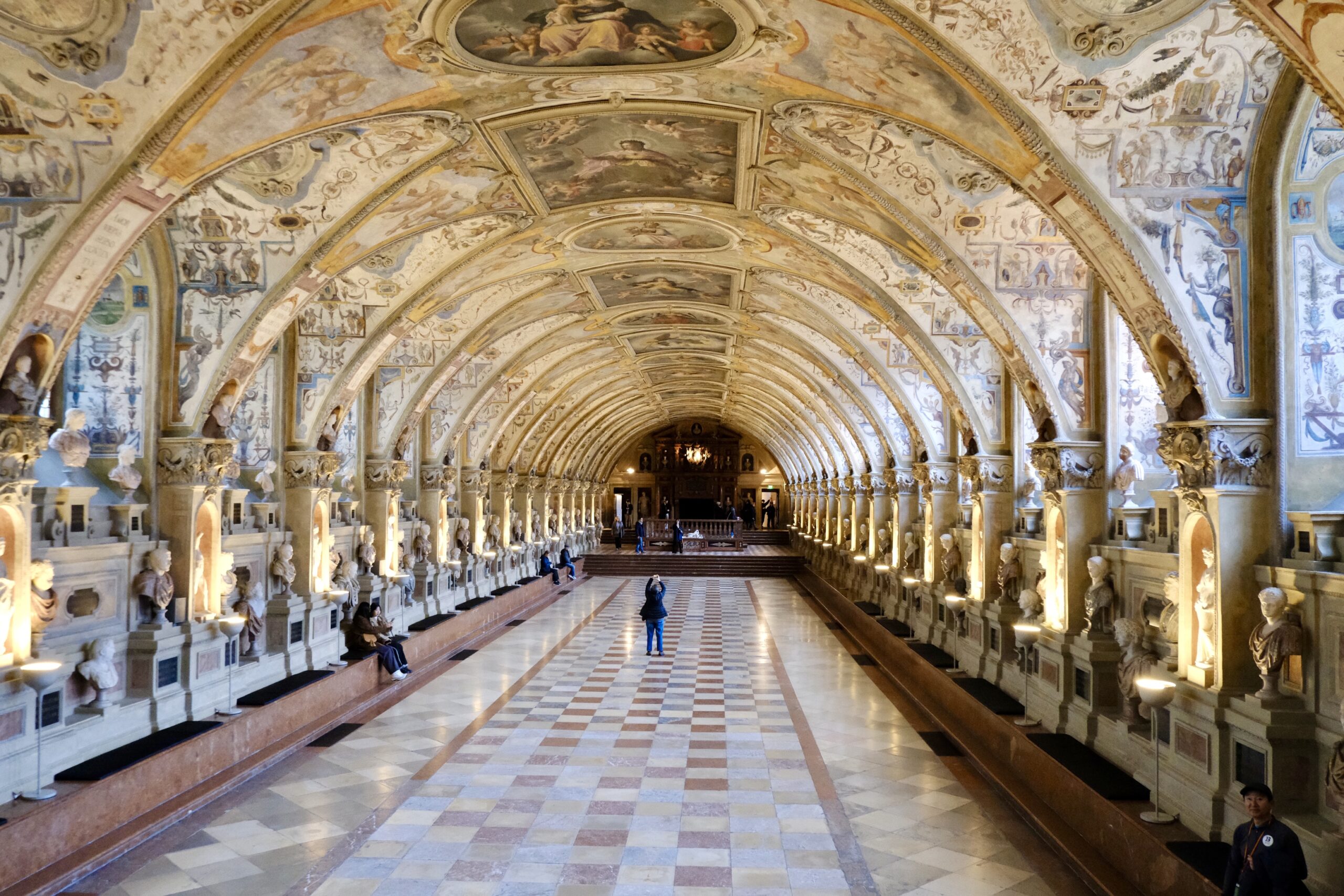 the antiquarium in Residenz Munchen
