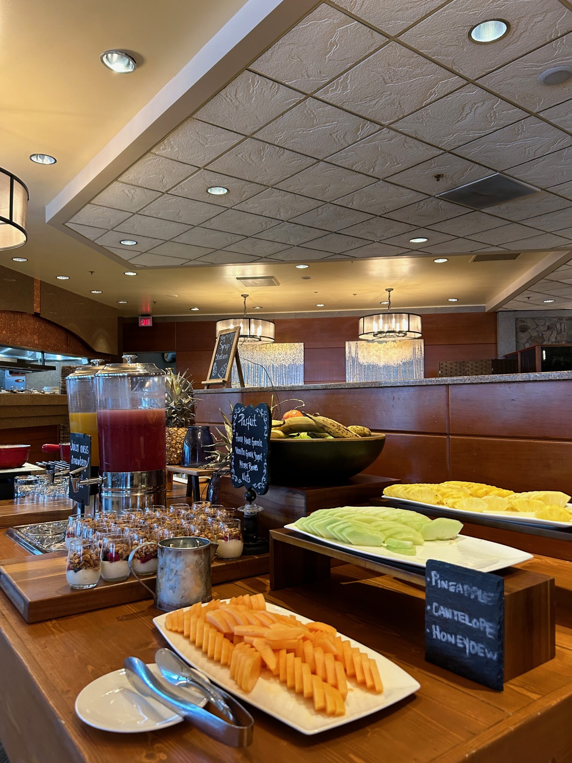 Breakfast spread