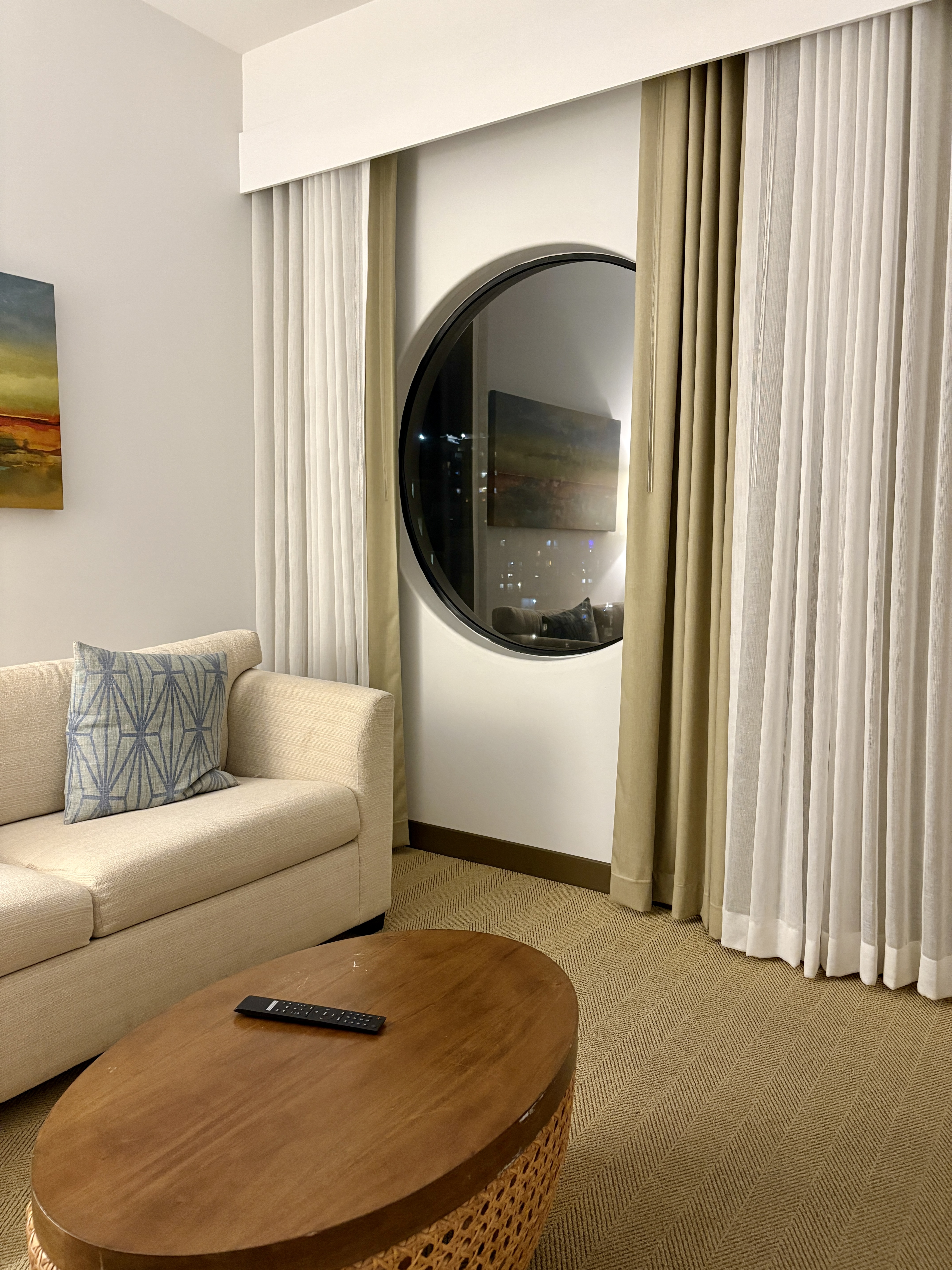 Hotel room - living room