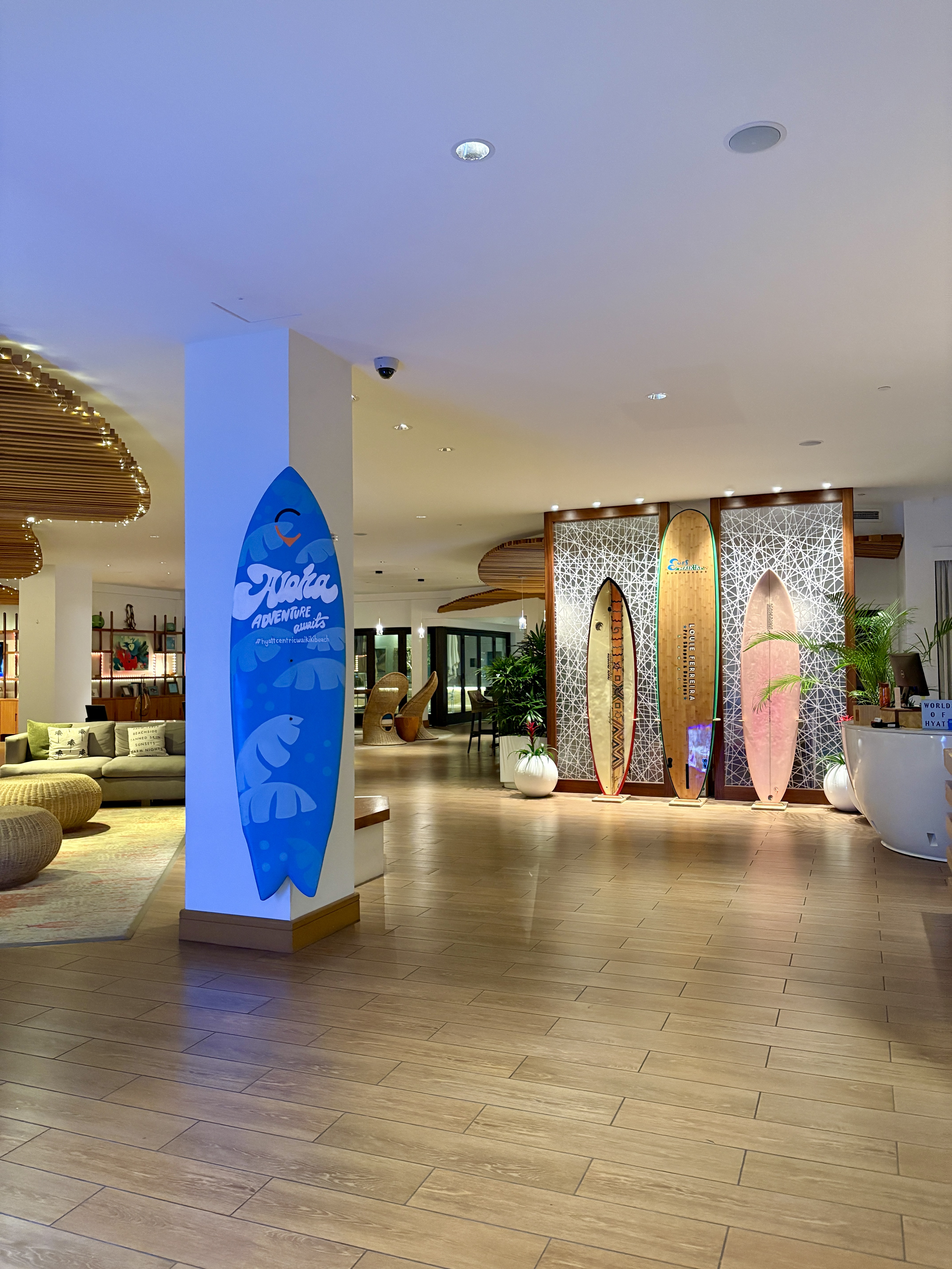 Hotel lobby