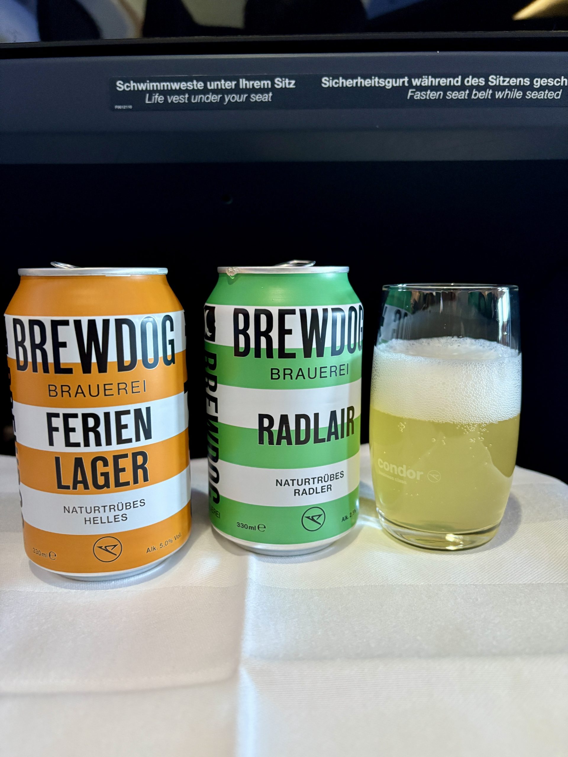 Brewdog beer and shandy