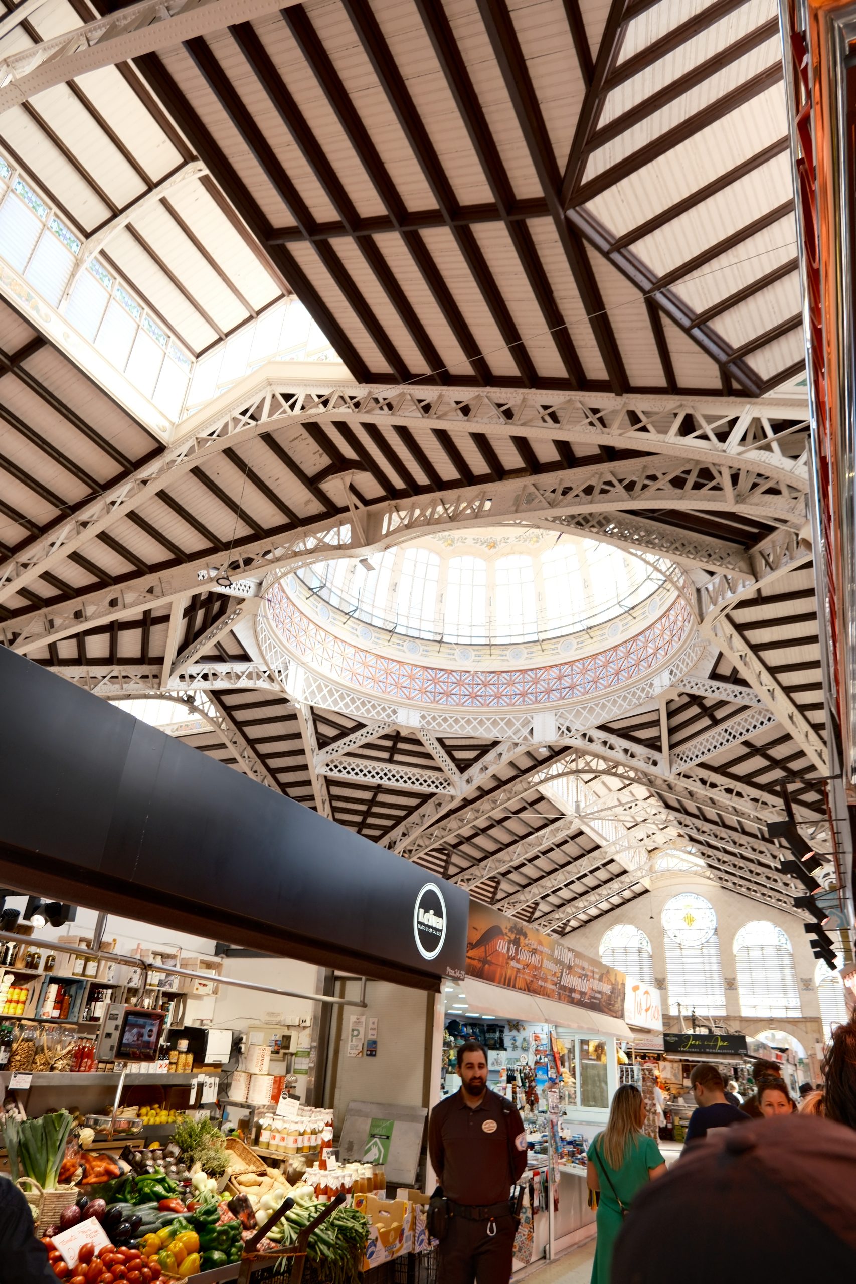 Mercado Central de Valencia Interior