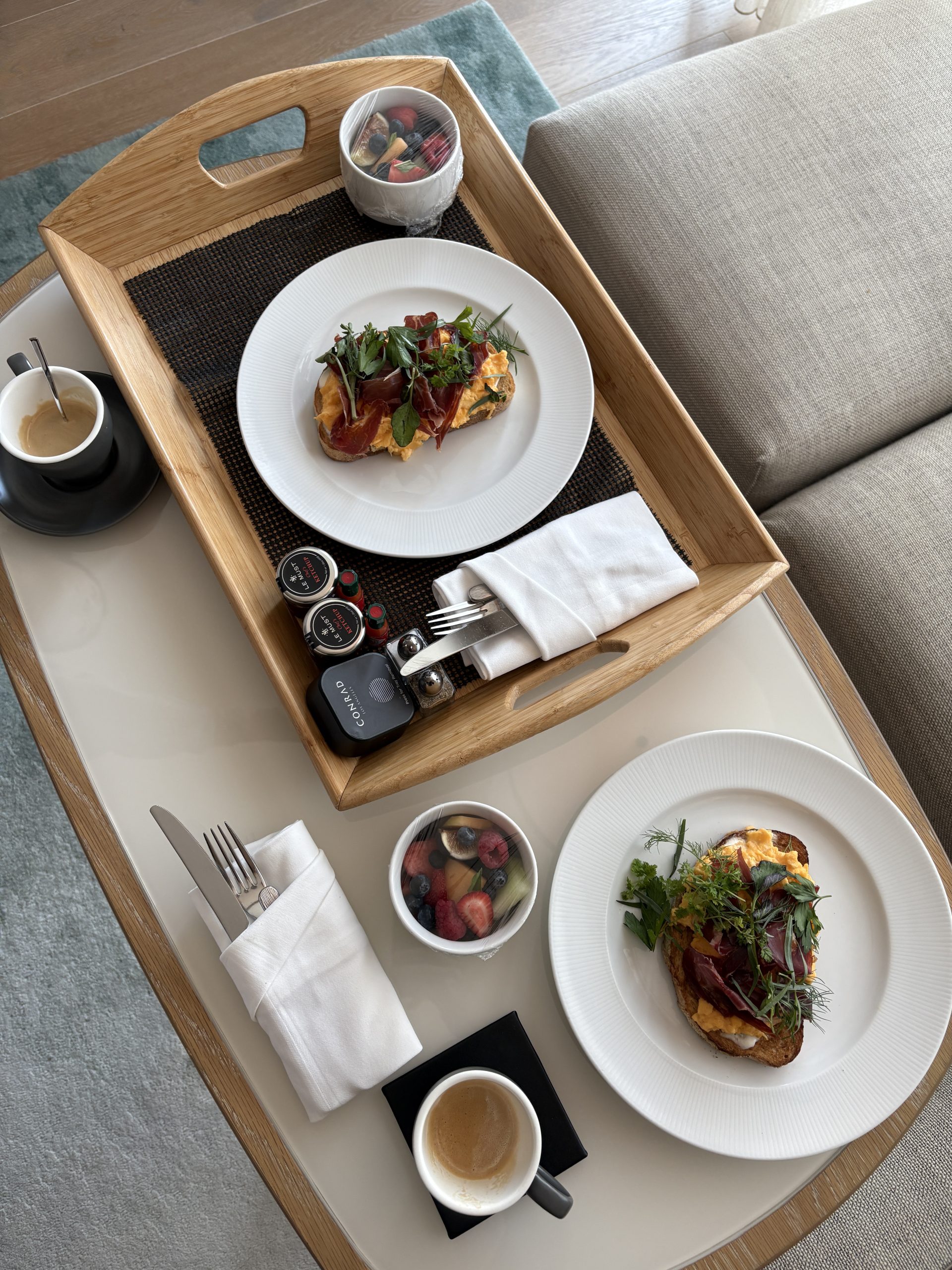 Spanish style toast for breakfast