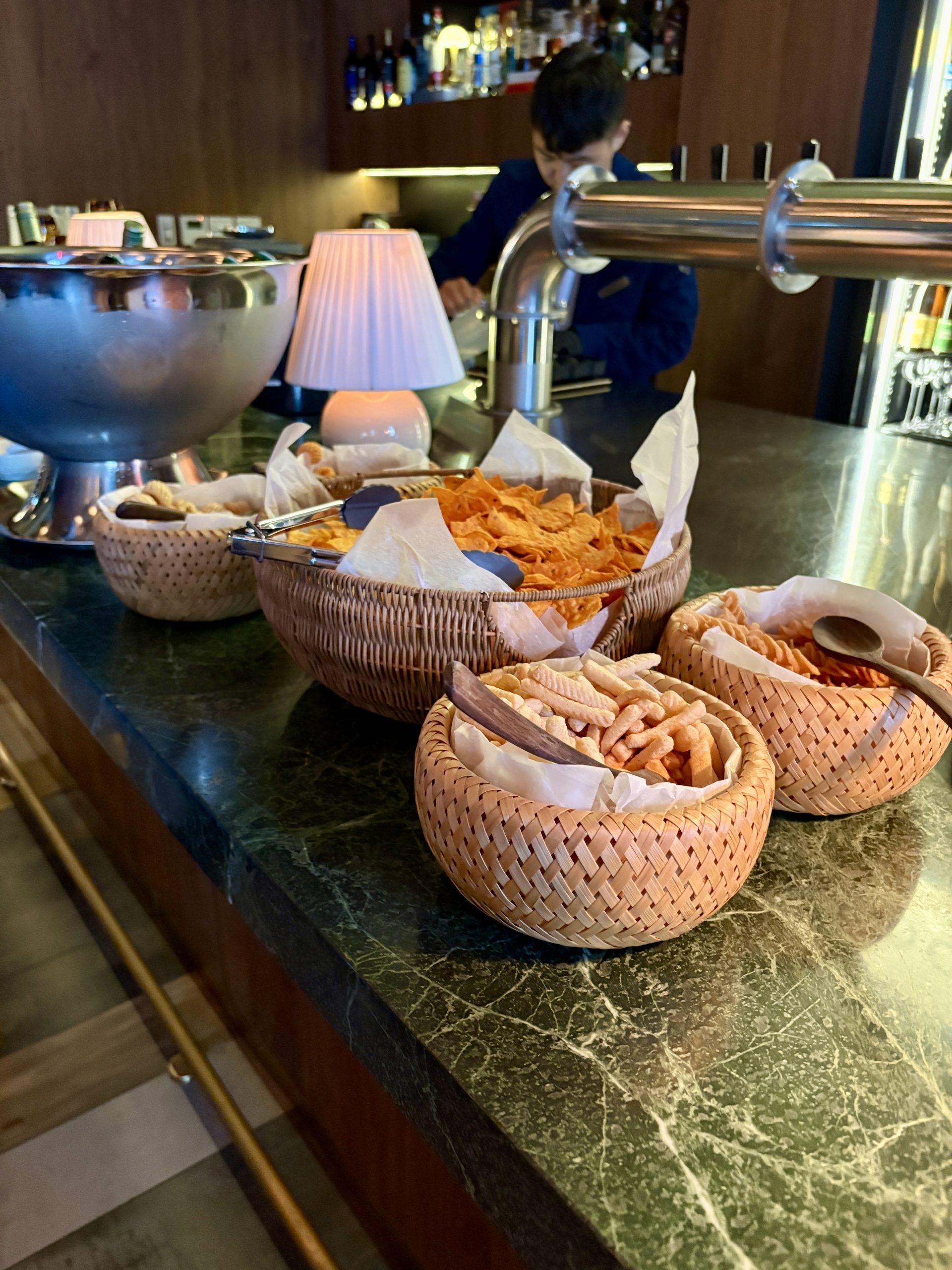 Traditional snacks served in happy hour