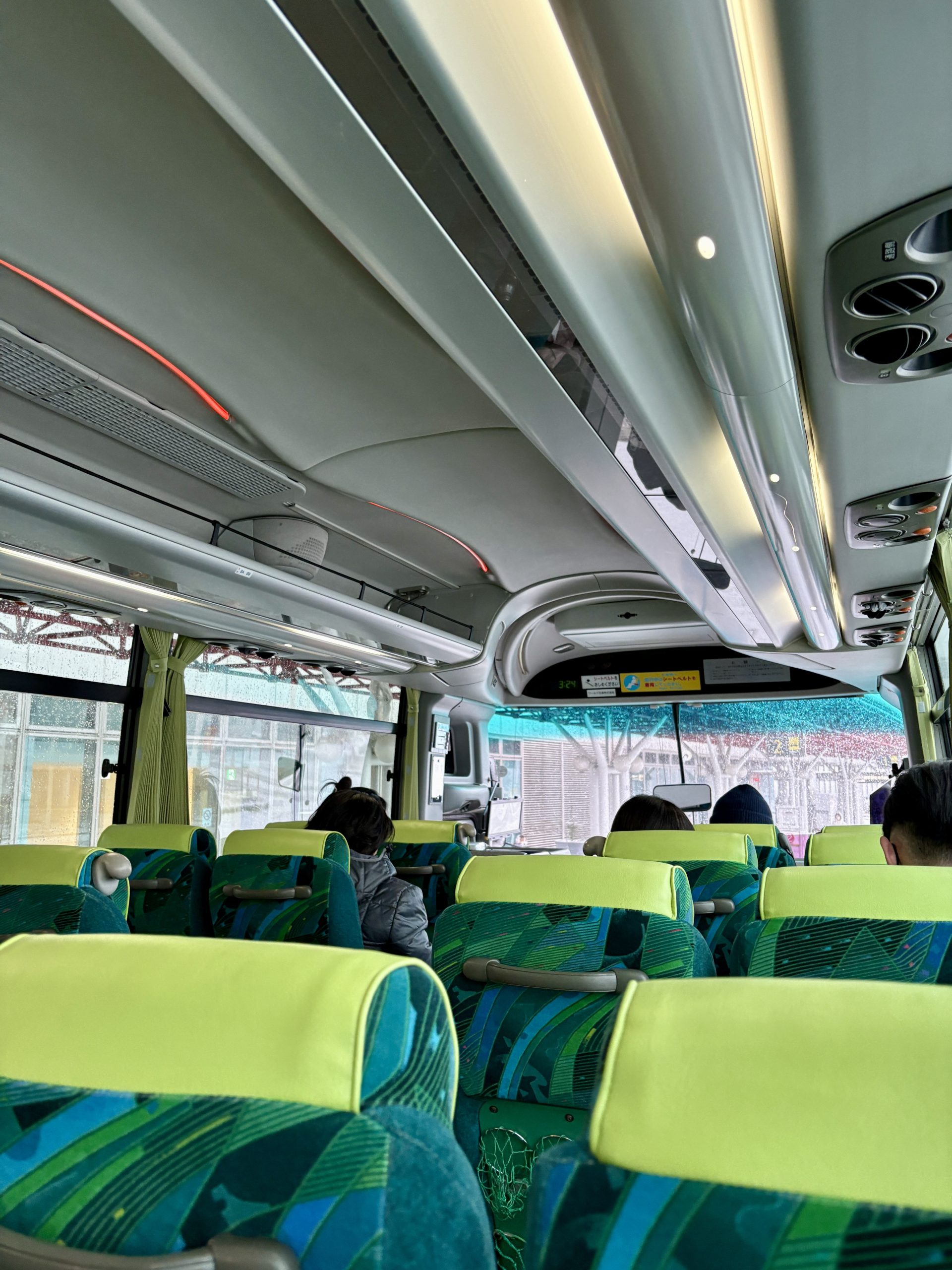 PH Niseko airport shuttle interior