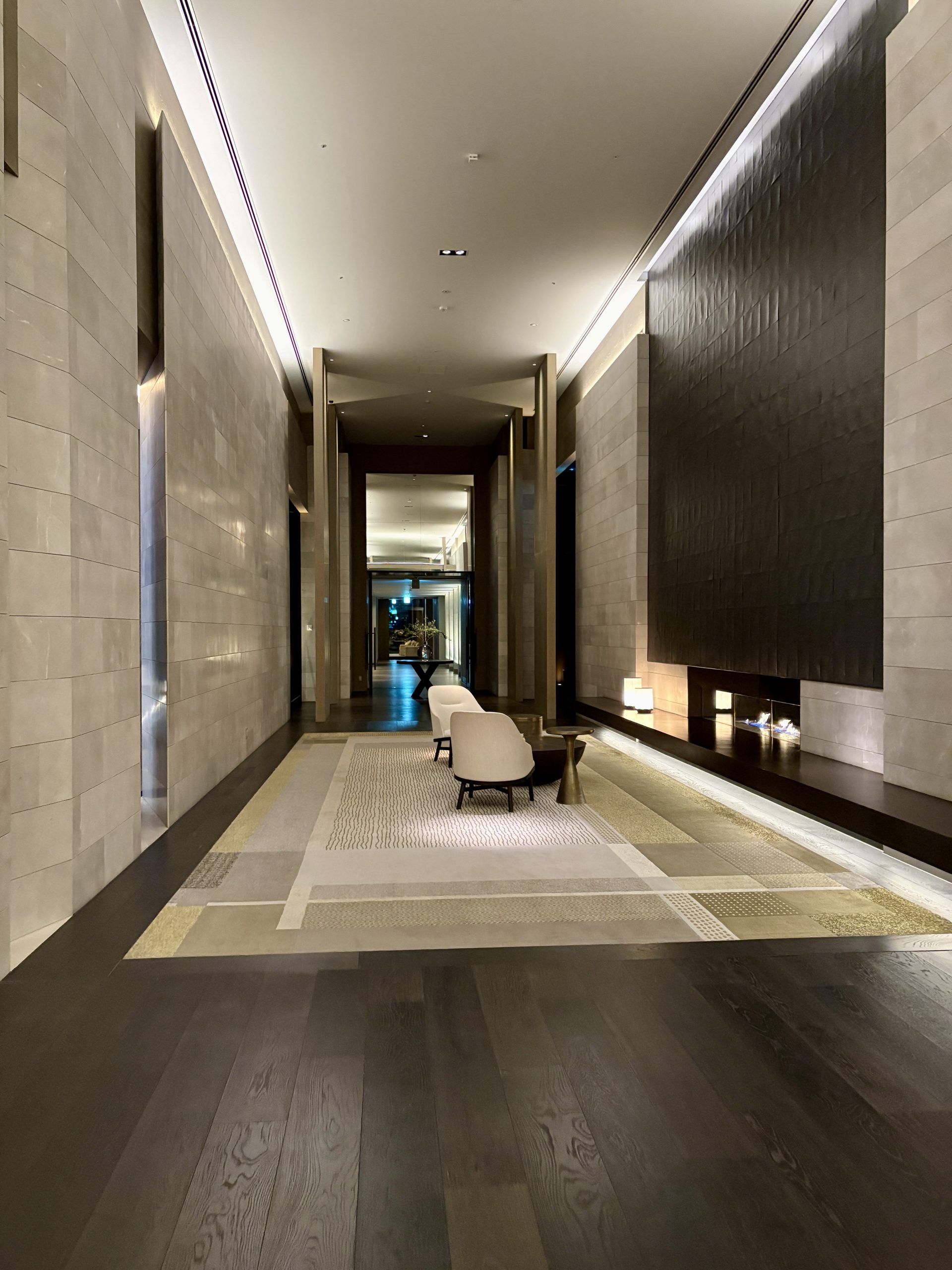 Grand lobby hallway