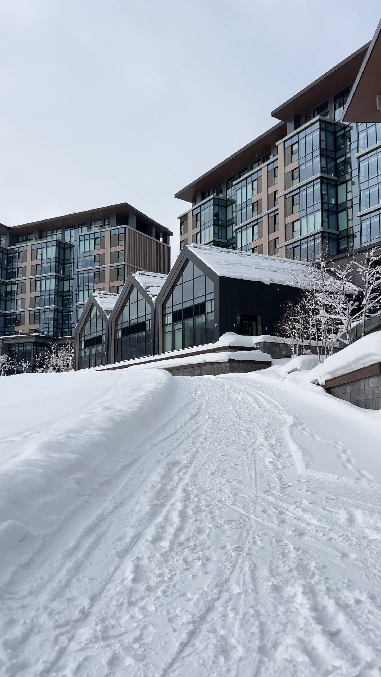Ski access to the hotel