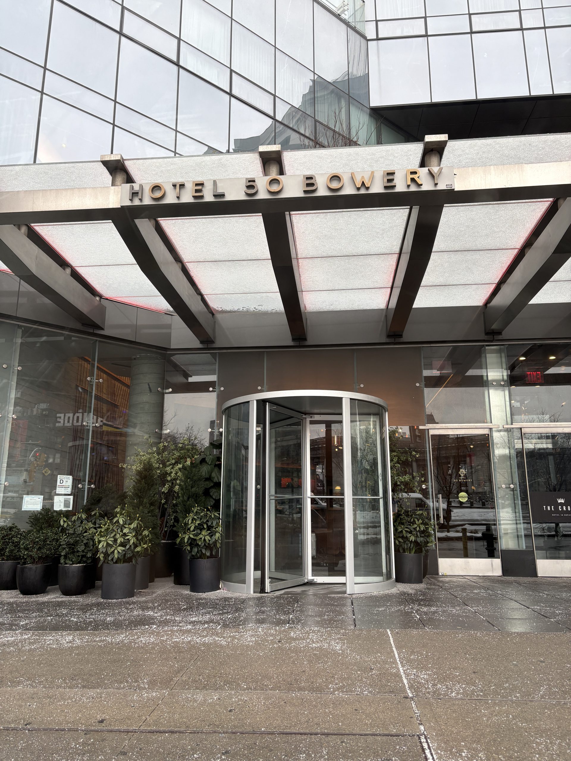 Hotel 50 Bowery entrance