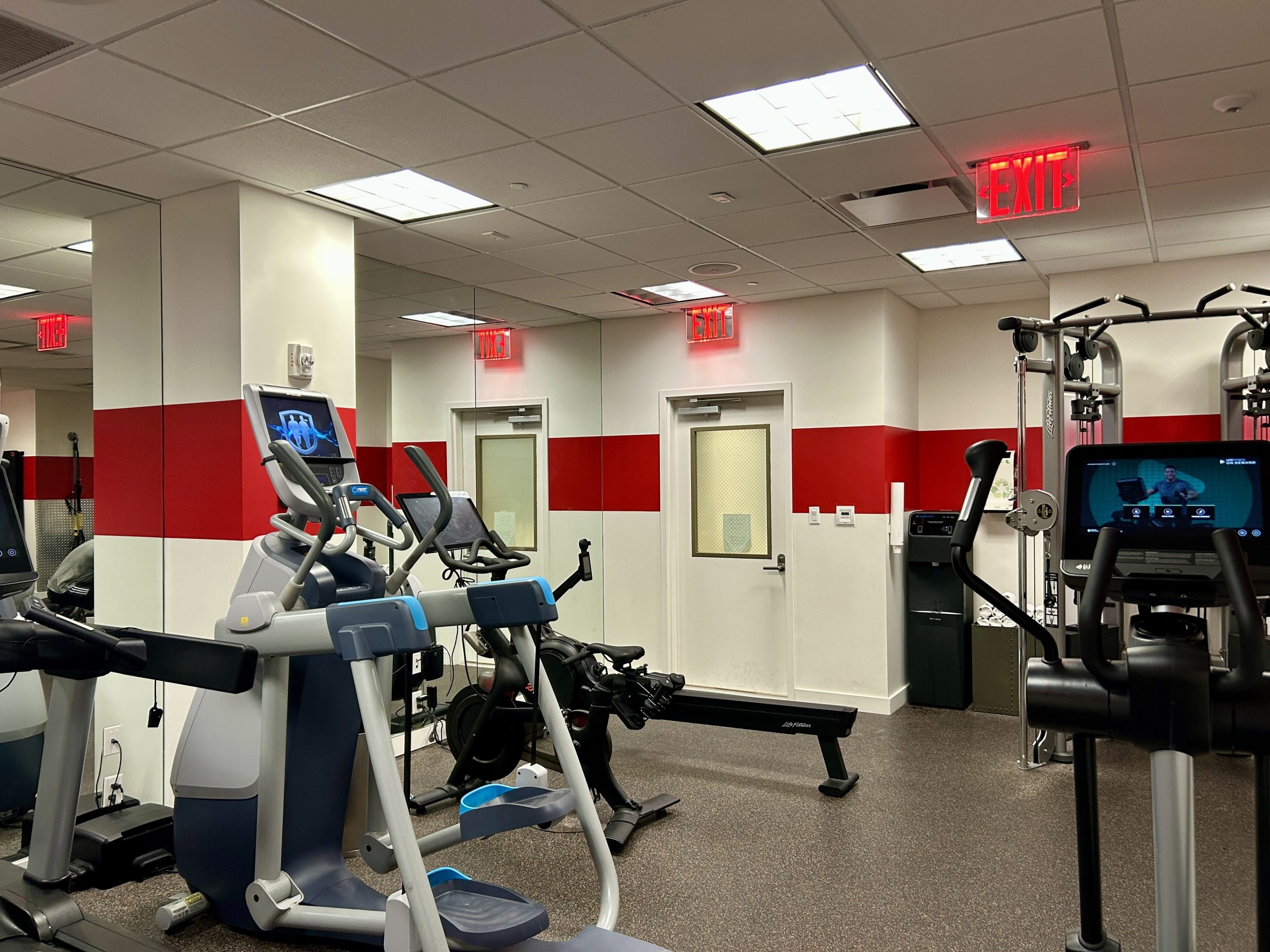 Small but functional gym