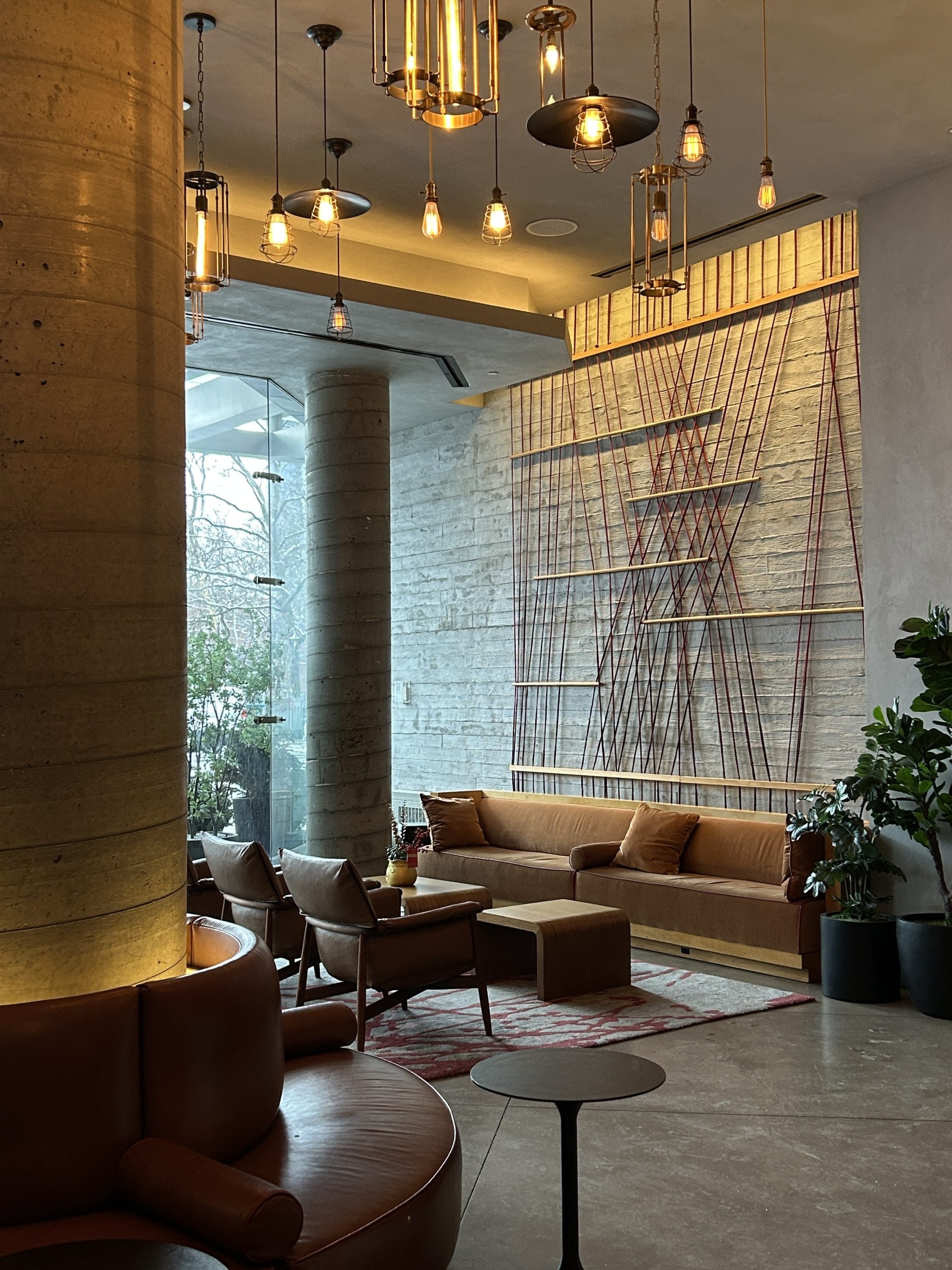 Hotel 50 Bowery lobby