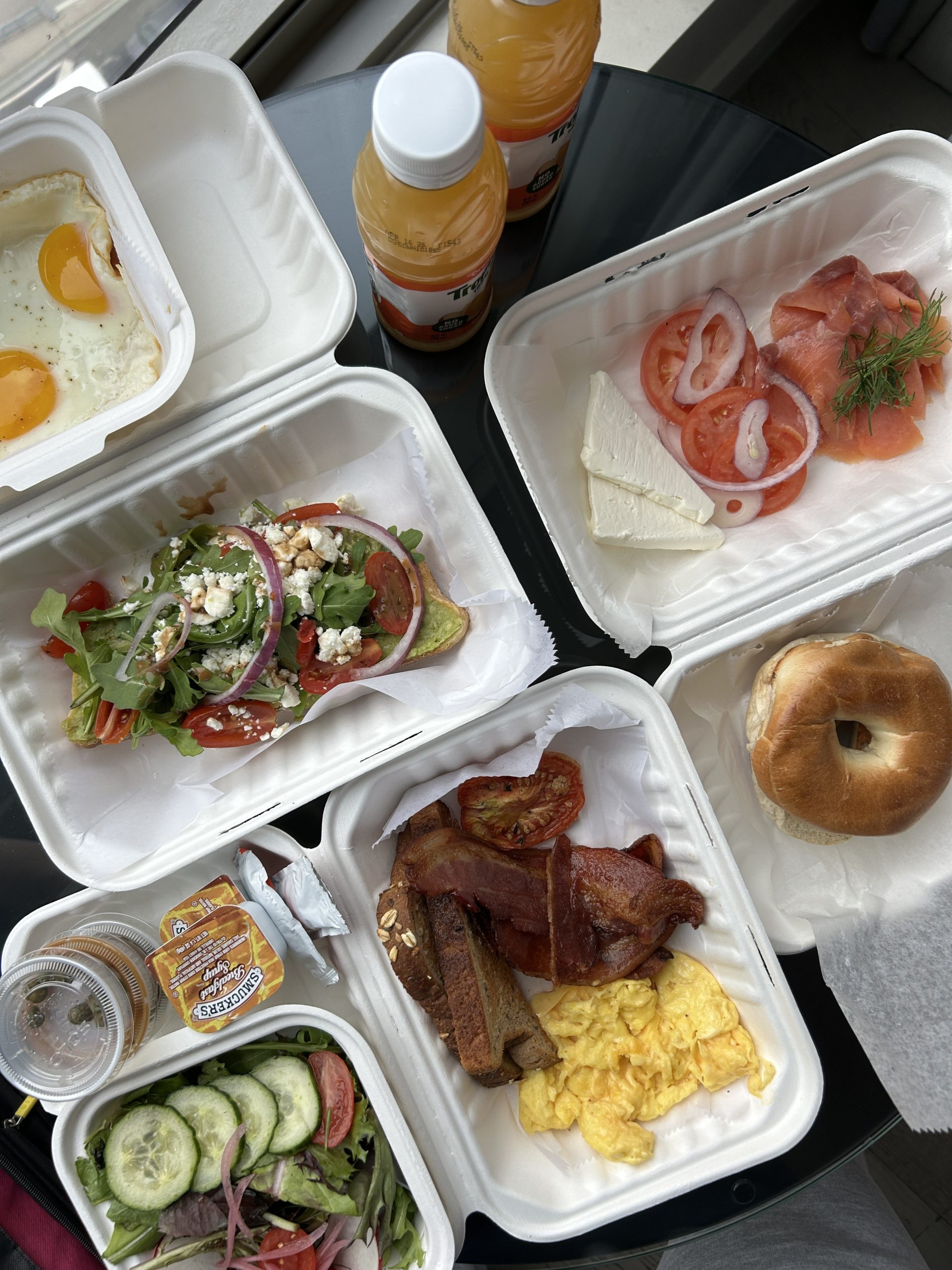 Hotel 50 Bowery x Norimen breakfast spread