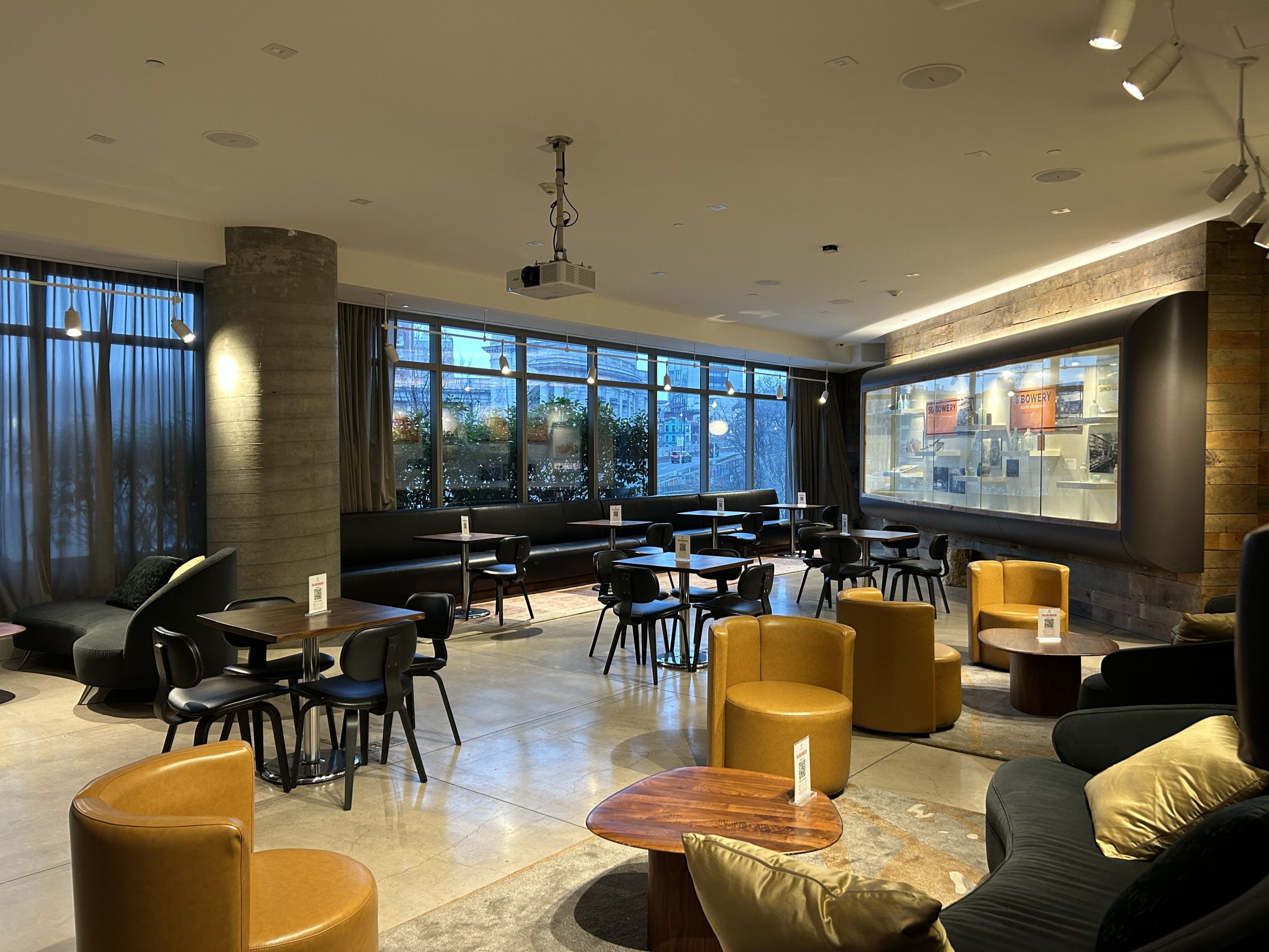 Second floor coffee lounge