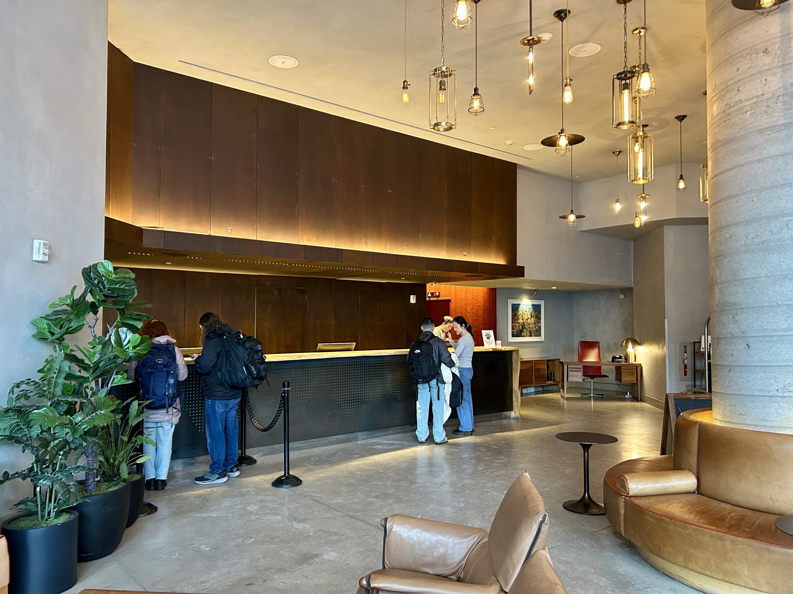 Hotel 50 Bowery lobby