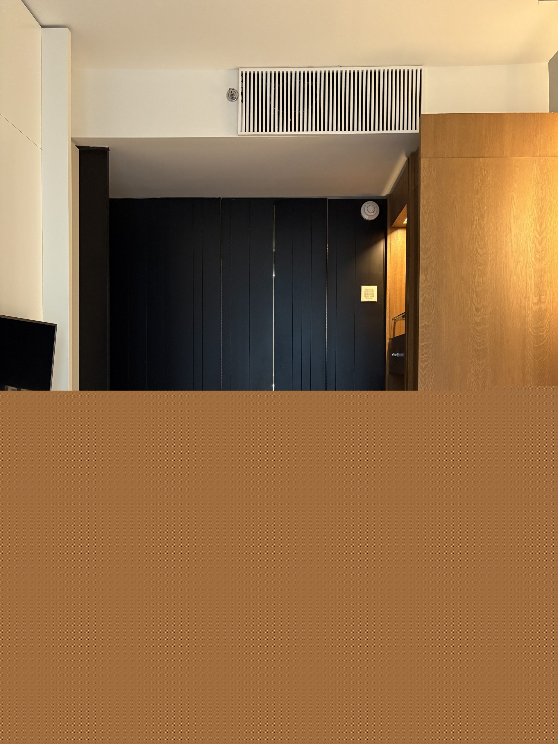 Master bedroom in the Andaz Suite