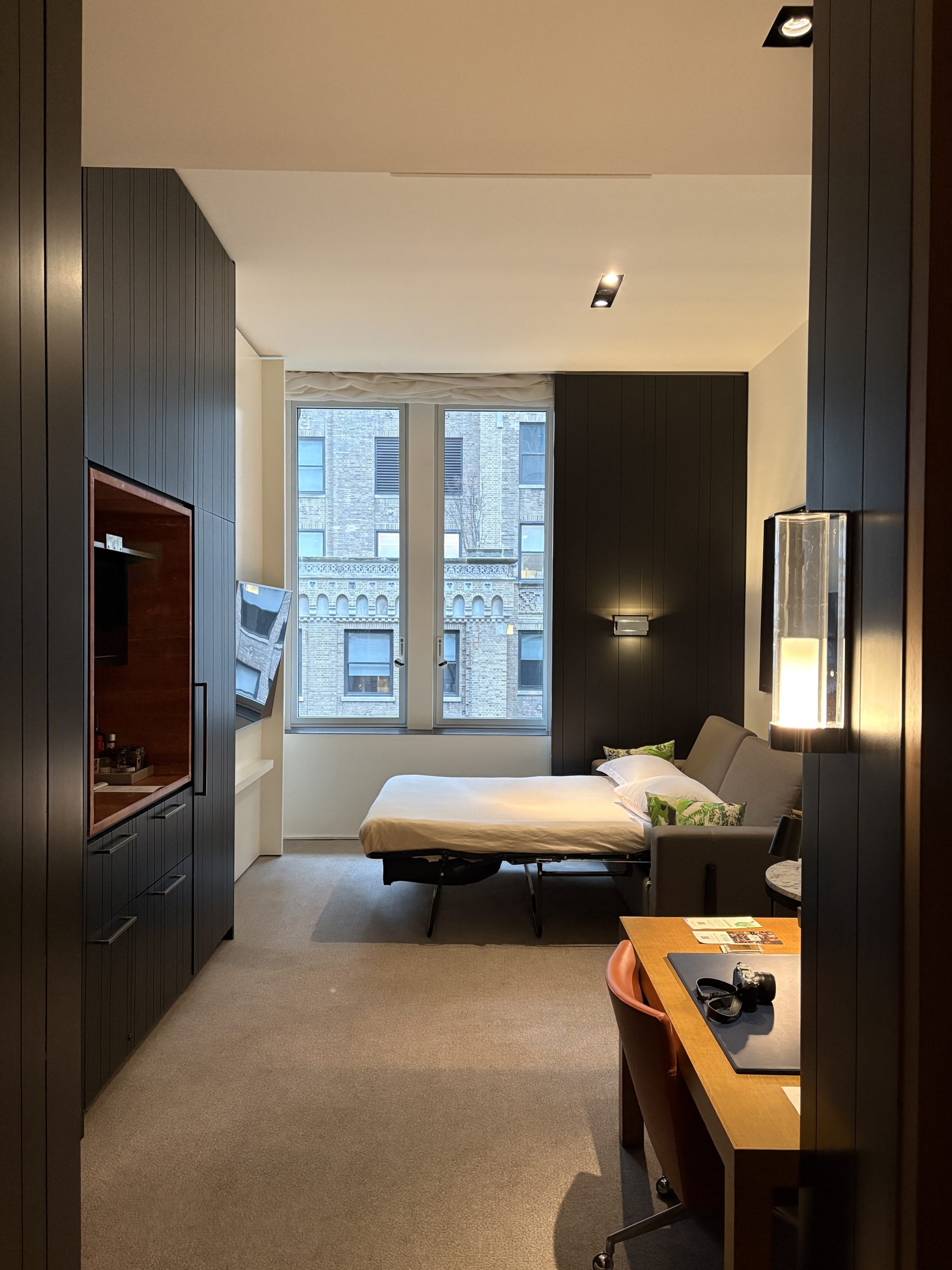 Living room in the Andaz Suite