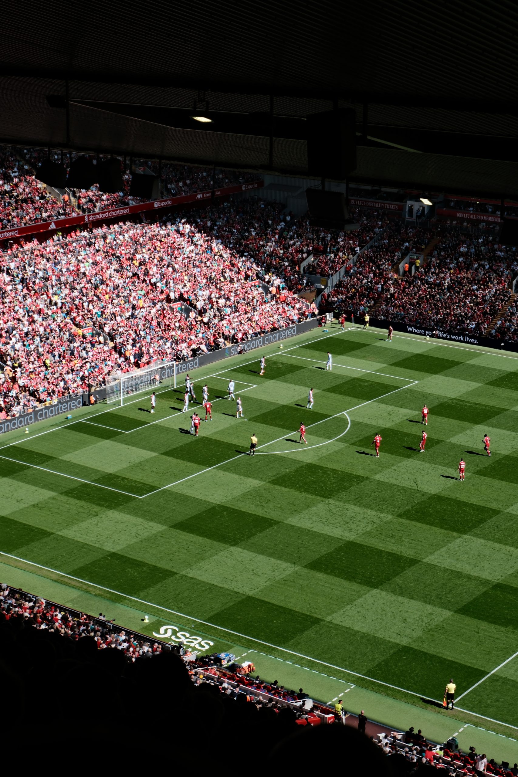 Anfield stadium - Liverpool vs Crystal Palace