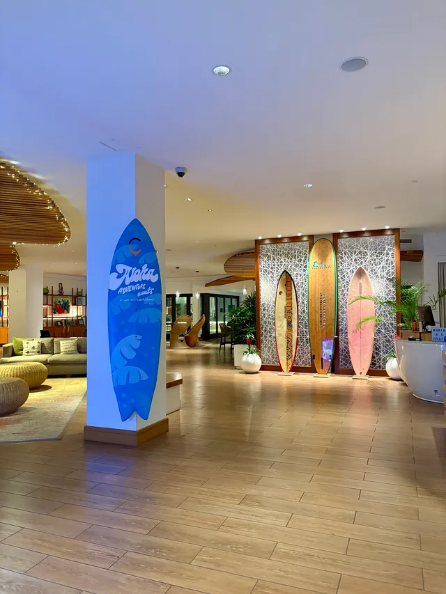 Hotel lobby