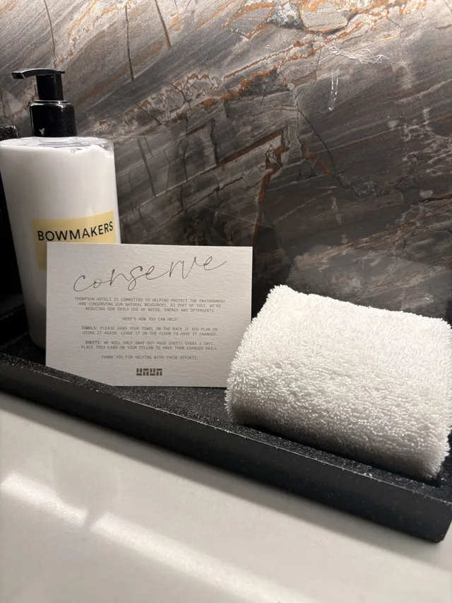 Bath produce amenities