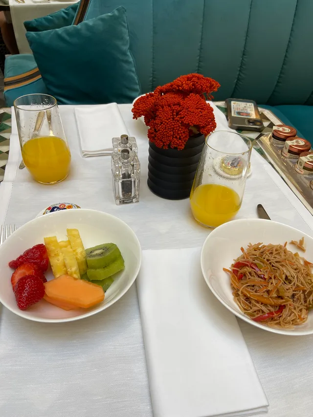 Breakfast spread