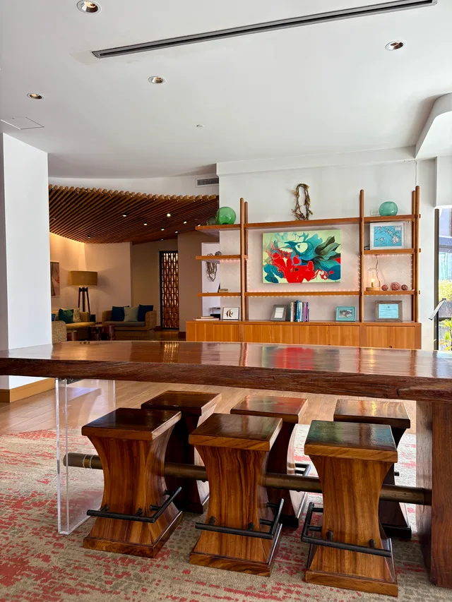 Hotel lobby - seating area