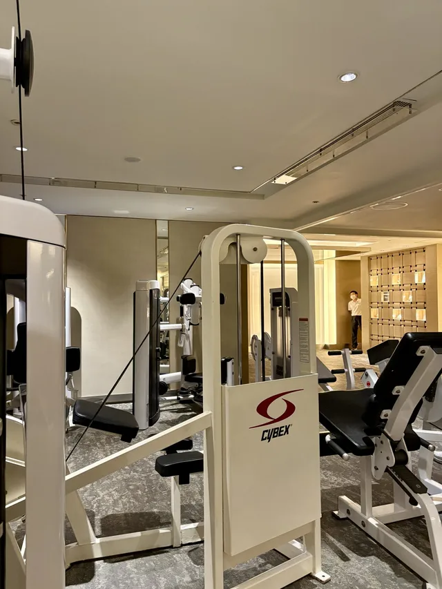 Full equipments set in the gym