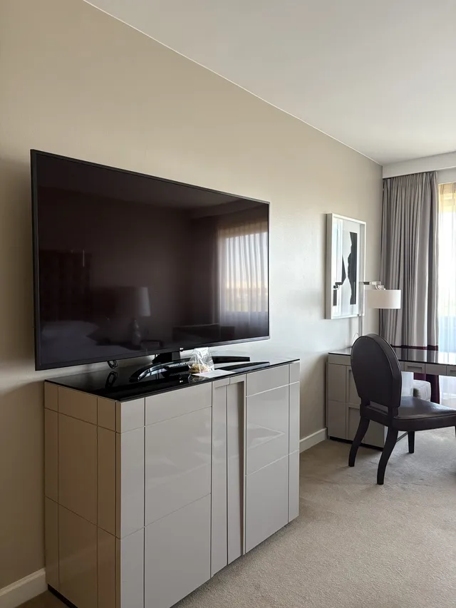 Relatively small TV for such a big room