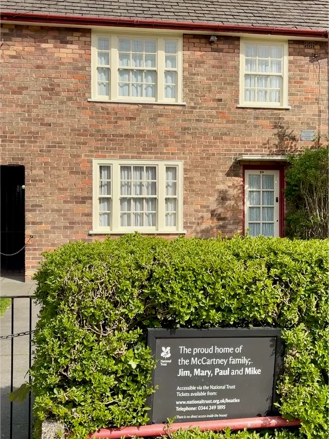 Paul McCartney's childhood house