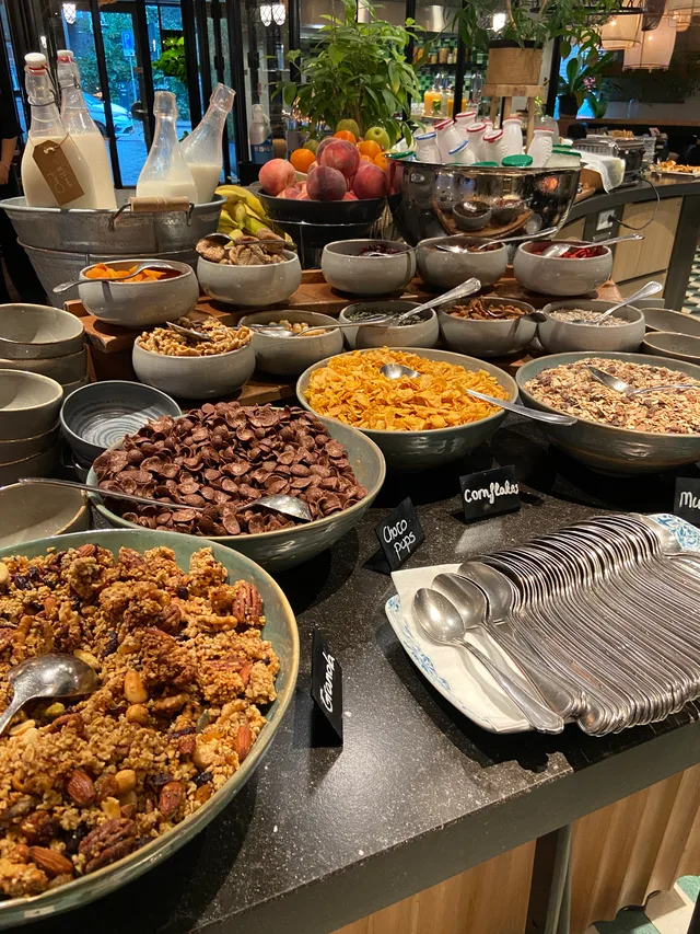 breakfast cereal selection