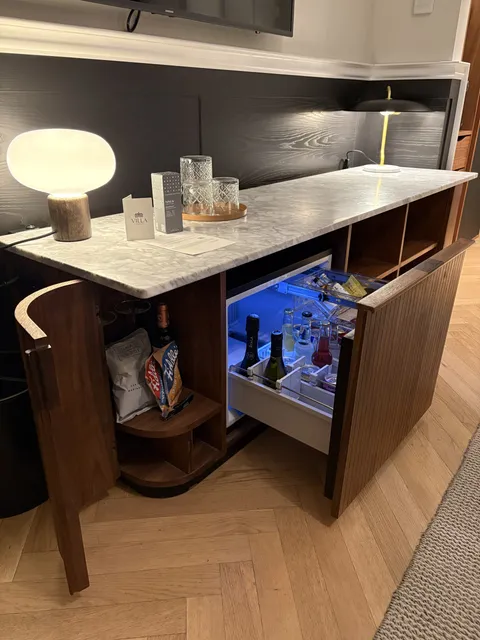 Villa Copenhagen Room Minibar Snacks