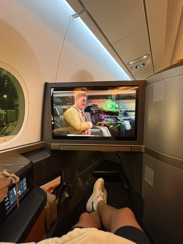Huge leg room
