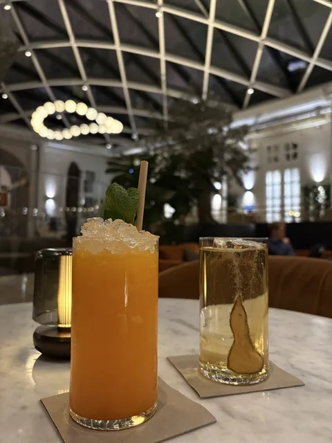 Villa Copenhagen Bar Cocktails Under Dome