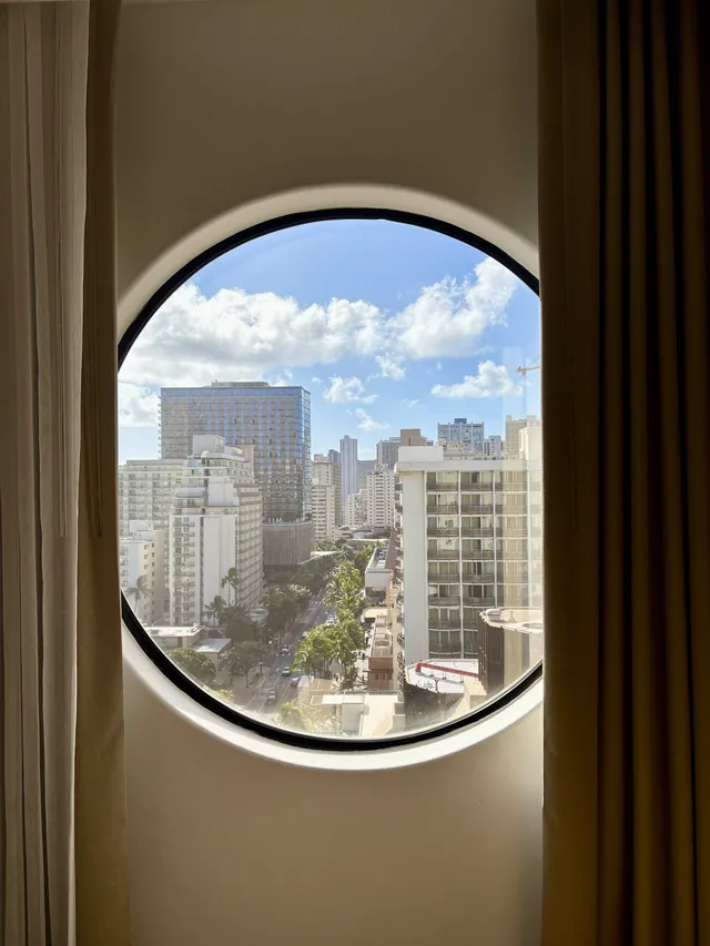 View from the living room window
