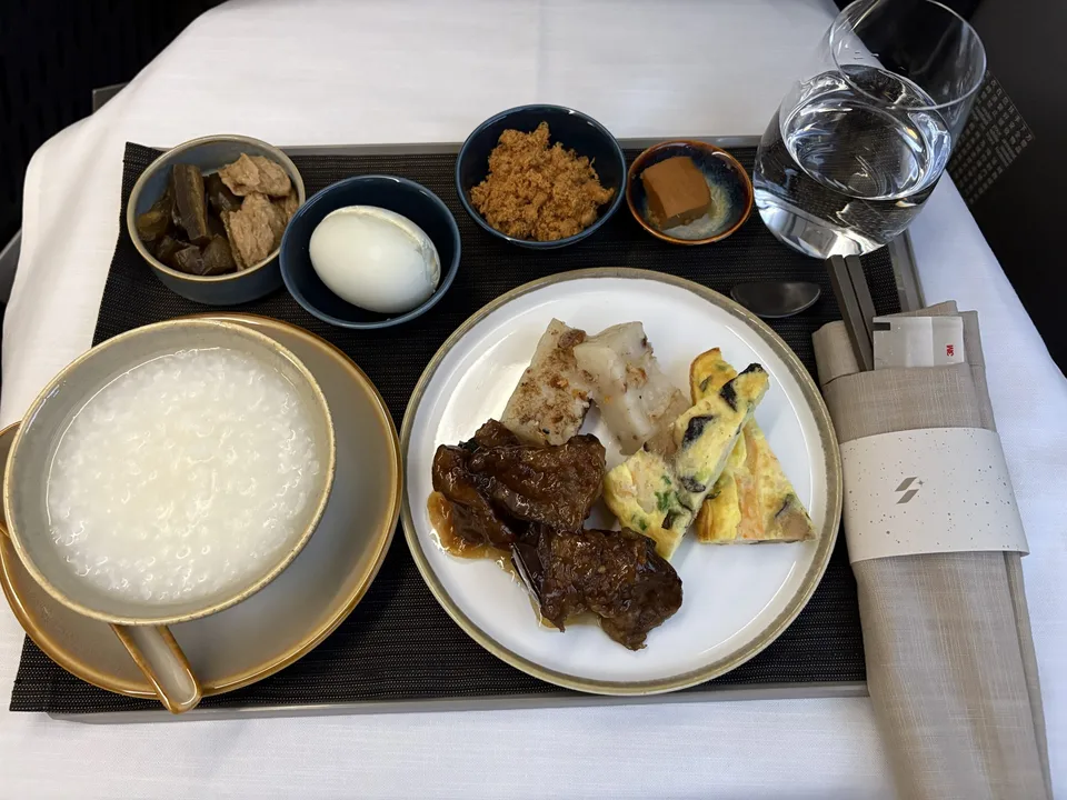 Asian style breakfast