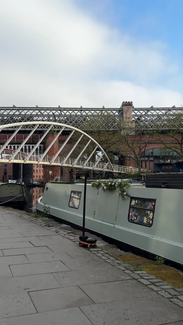 Morning run along the canal