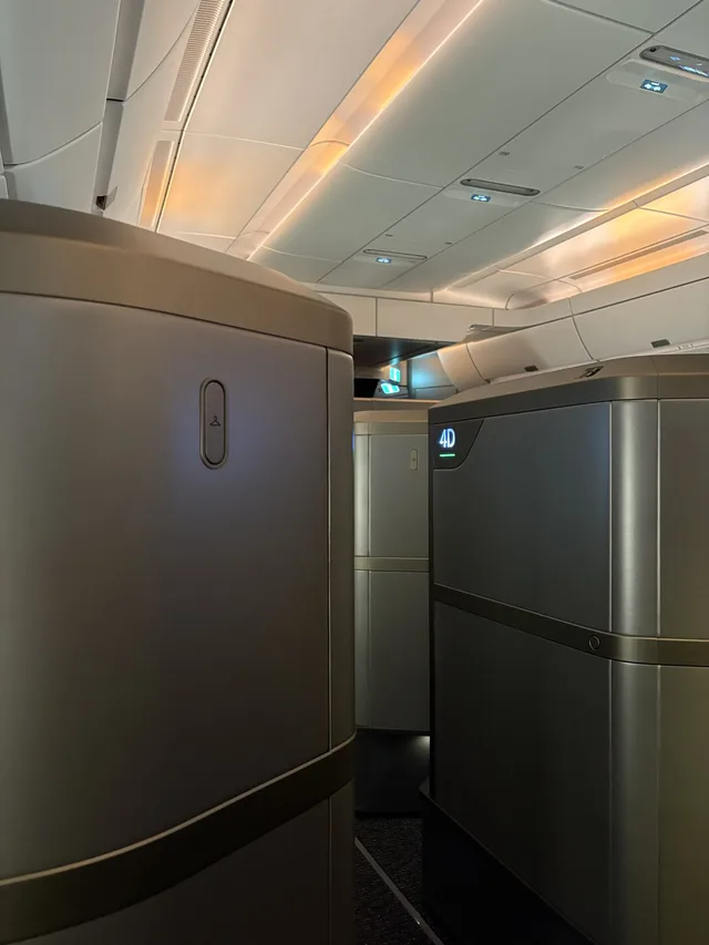 Spaceship theme seating arrangement
