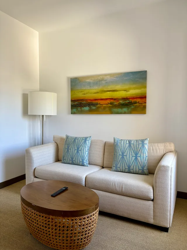 Hotel room - living room sofa