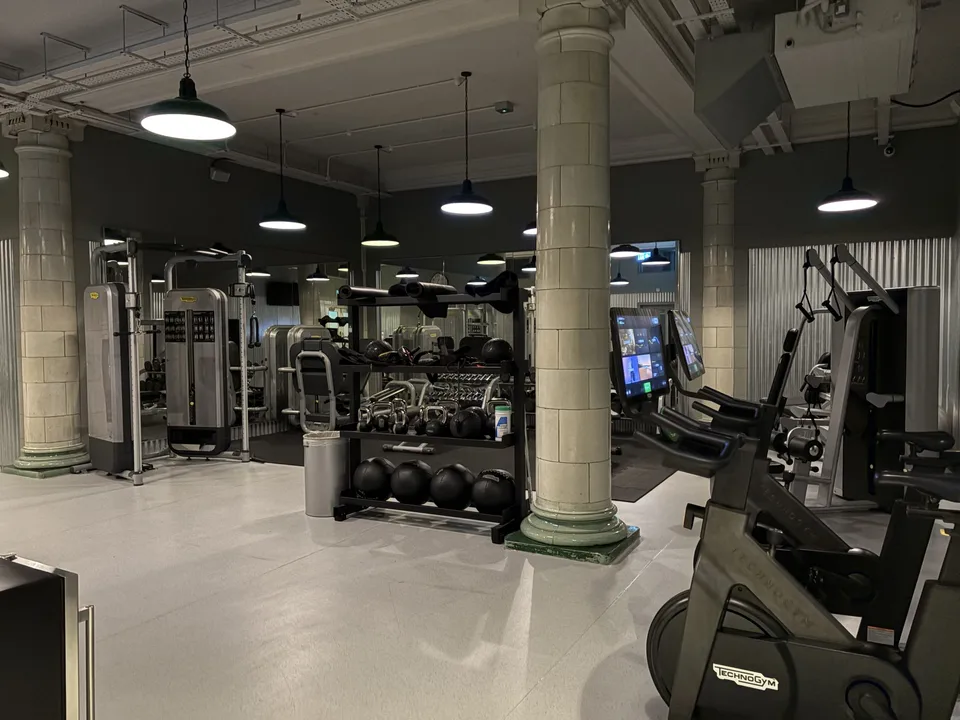 fitness center at Kimpton Manchester