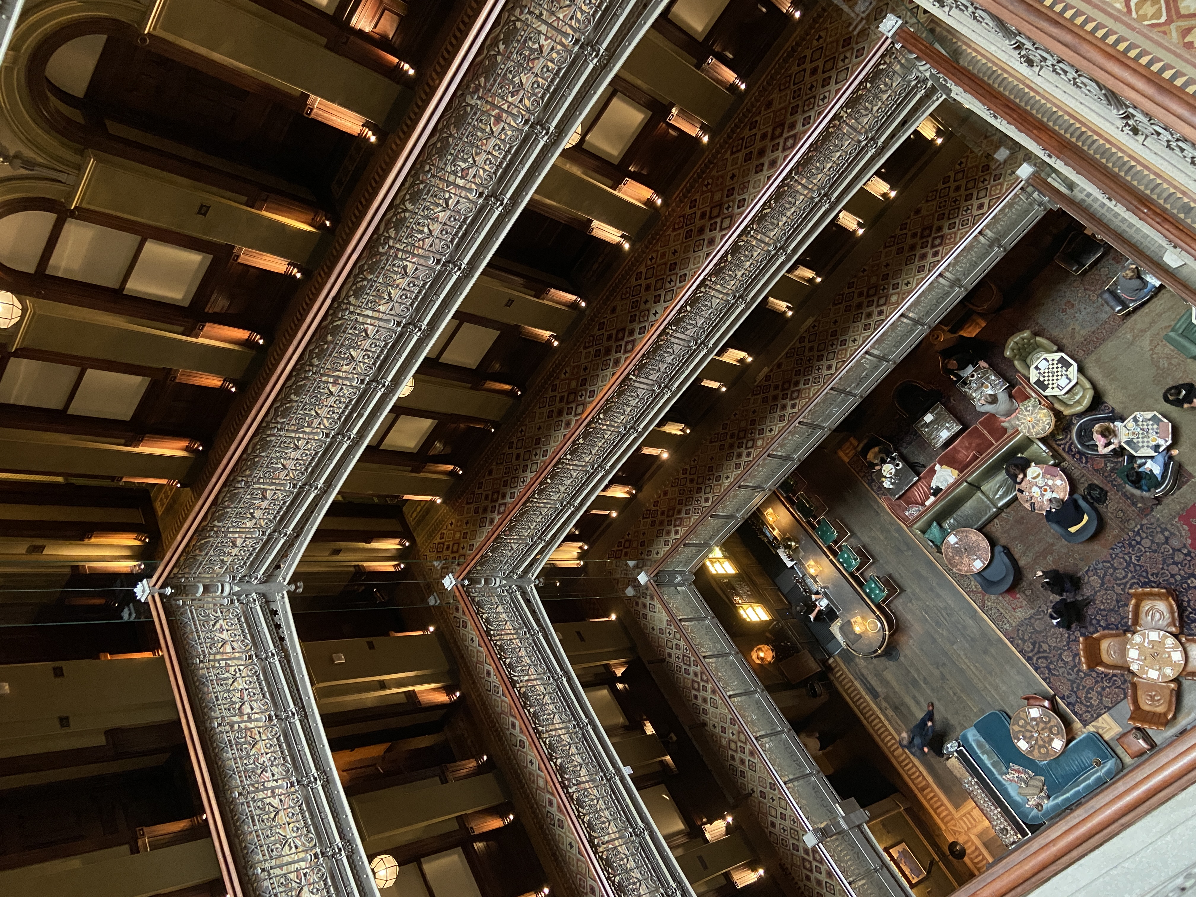 The Beekman hotel atrium