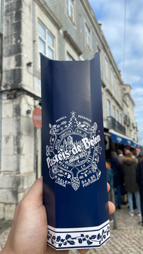 Egg tarts from Pasteis de Belem