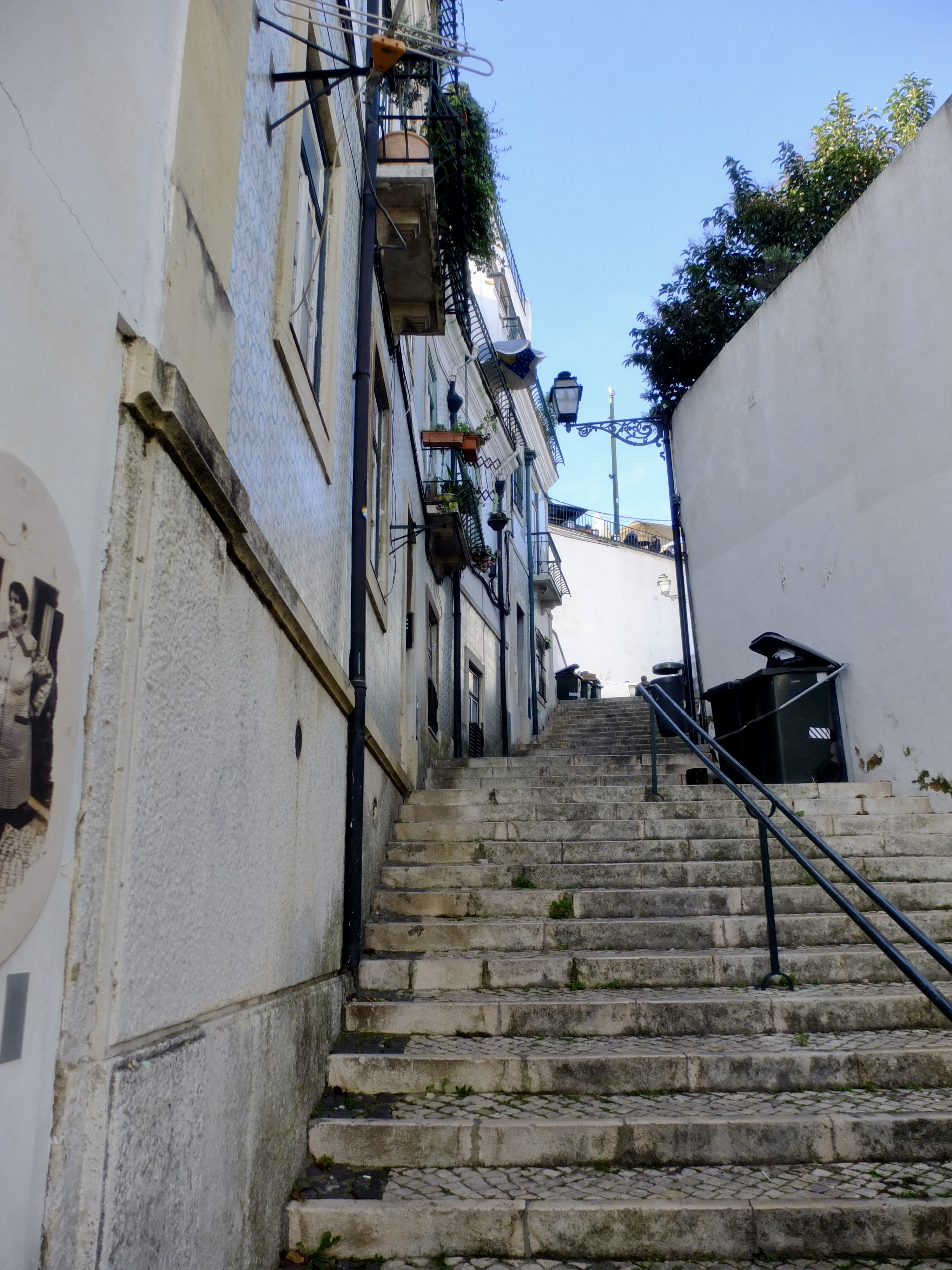 Stairway in Alfama