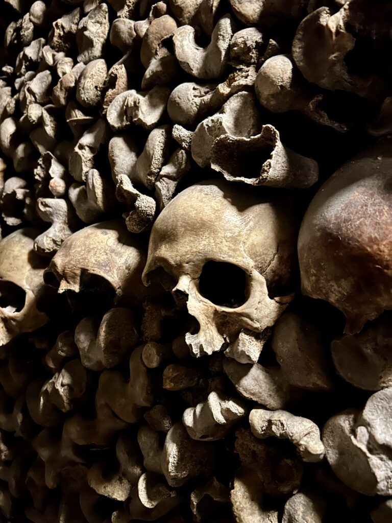 inside catacombes