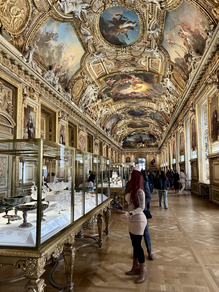 interior of louvre